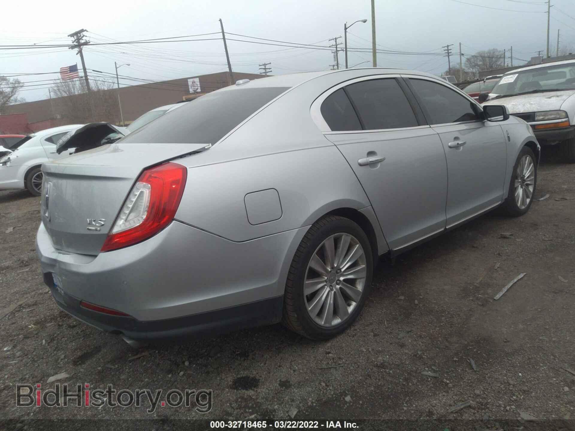 2013 LINCOLN MKS - VIN: 1LNHL9FT3DG612802 - Фото 4