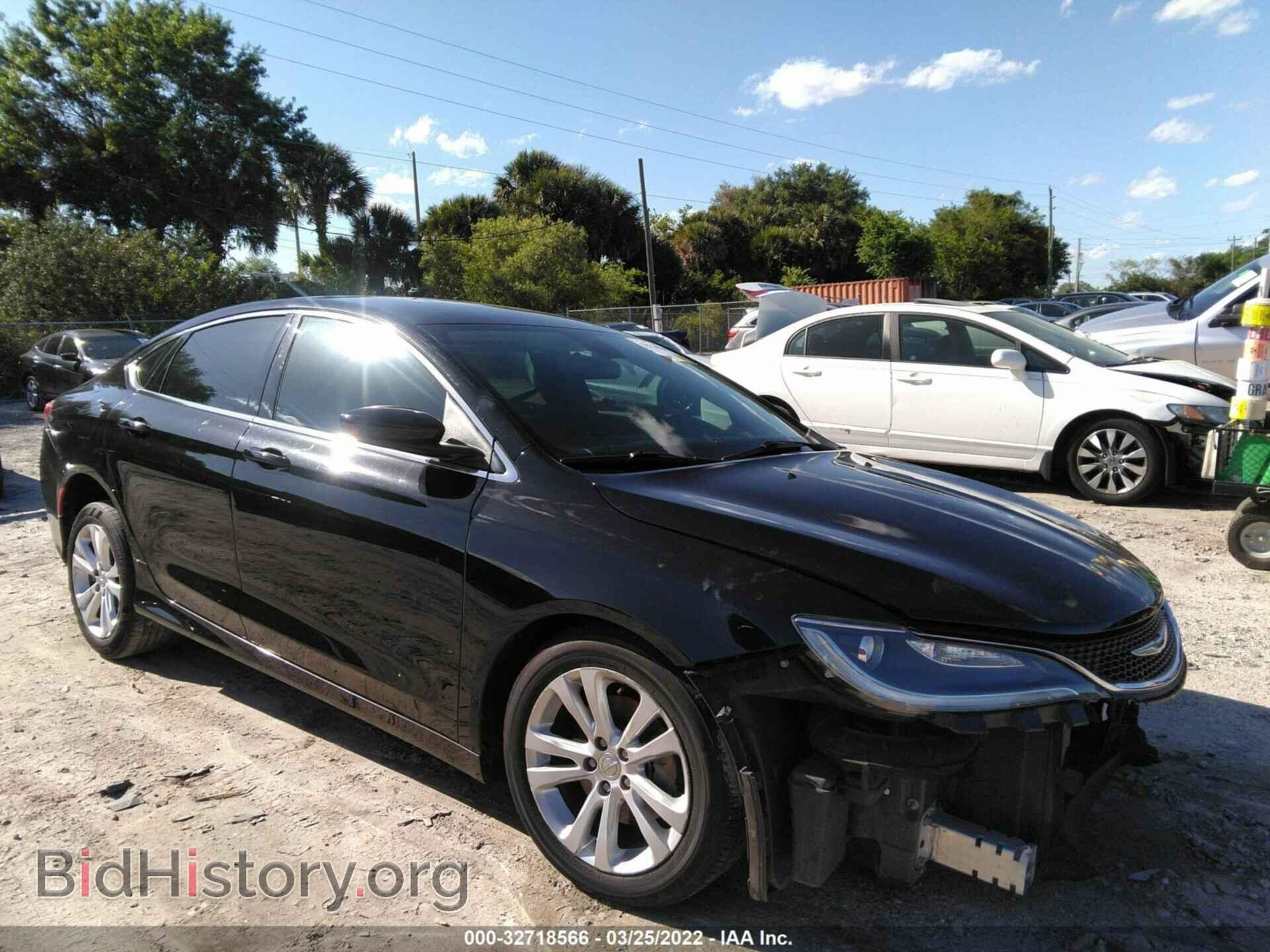 Фотография 1C3CCCAB7FN739095 - CHRYSLER 200 2015