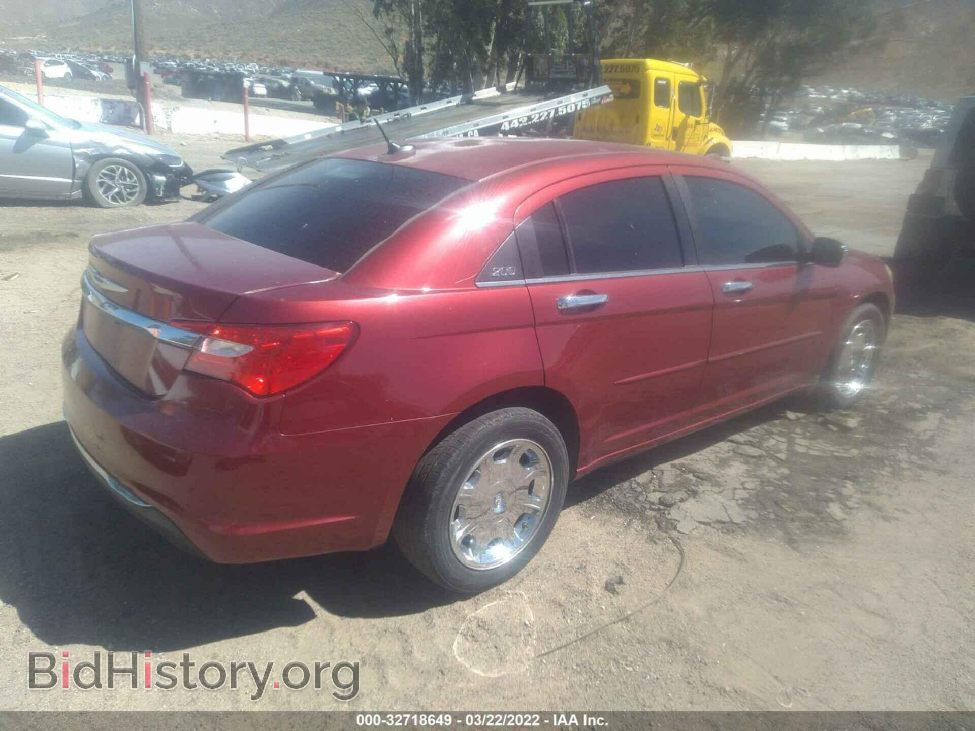 2012 CHRYSLER 200 - VIN: 1C3CCBBB9CN246359 - Фото 4