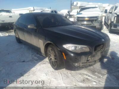 2011 BMW 5 SERIES 535i xDrive, черный — VIN WBAFU7C52BC878414, IAAI