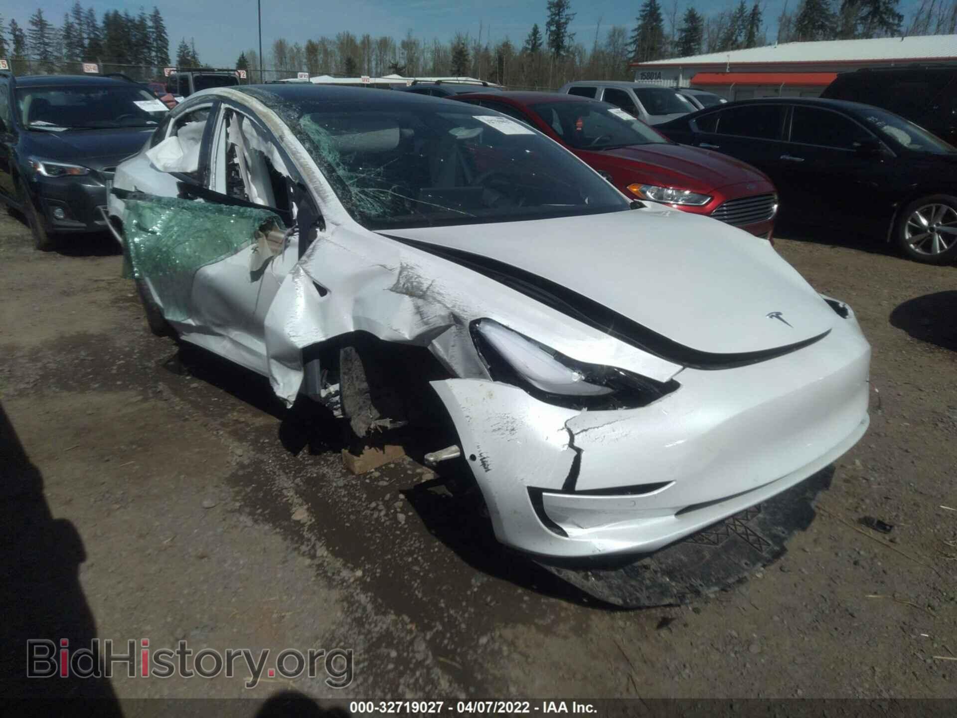 Фотография 5YJ3E1EB1MF054834 - TESLA MODEL 3 2021