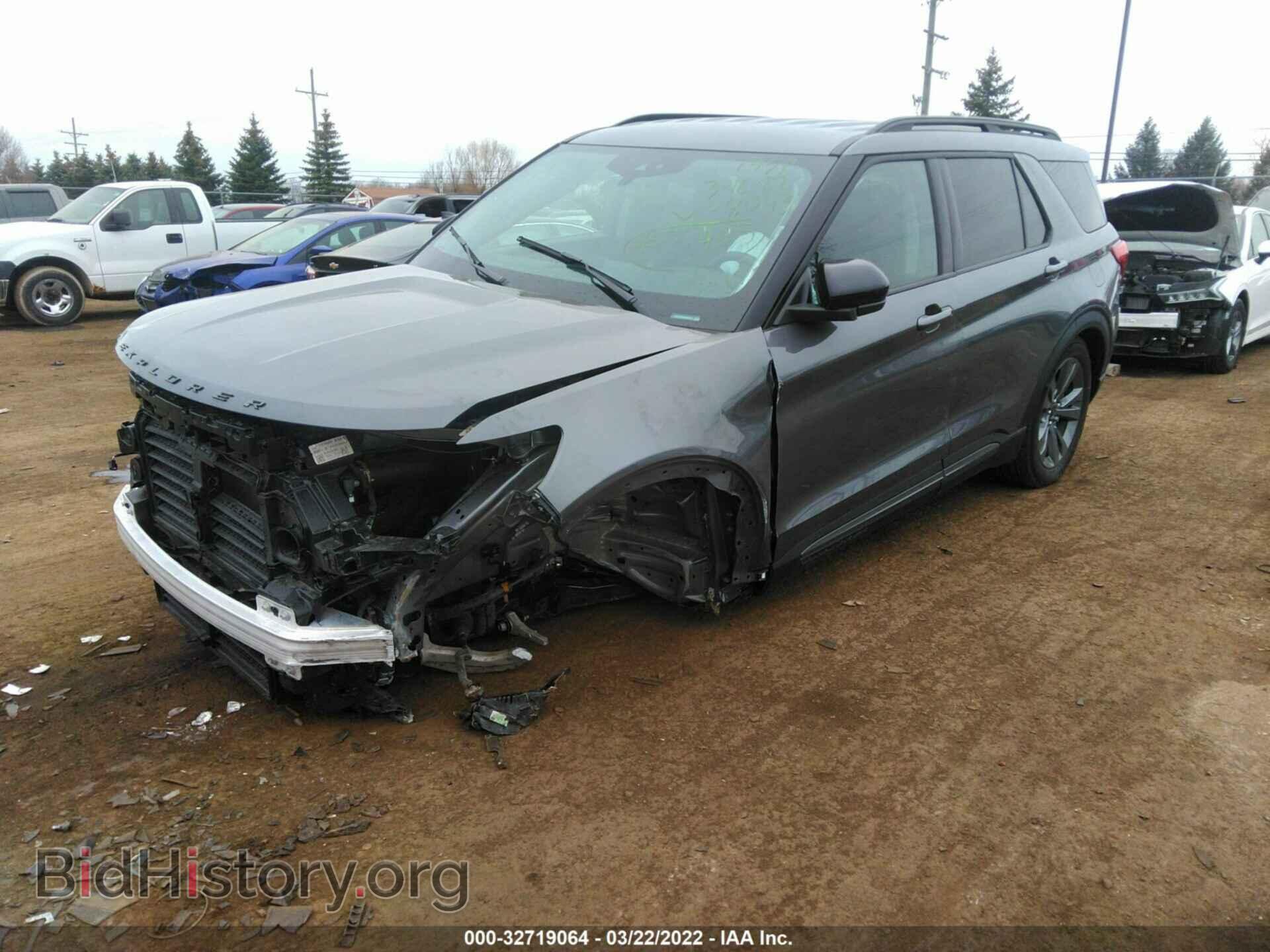 2022 FORD EXPLORER - VIN: 1FMSK8DH4NGA58043 - Фото 2