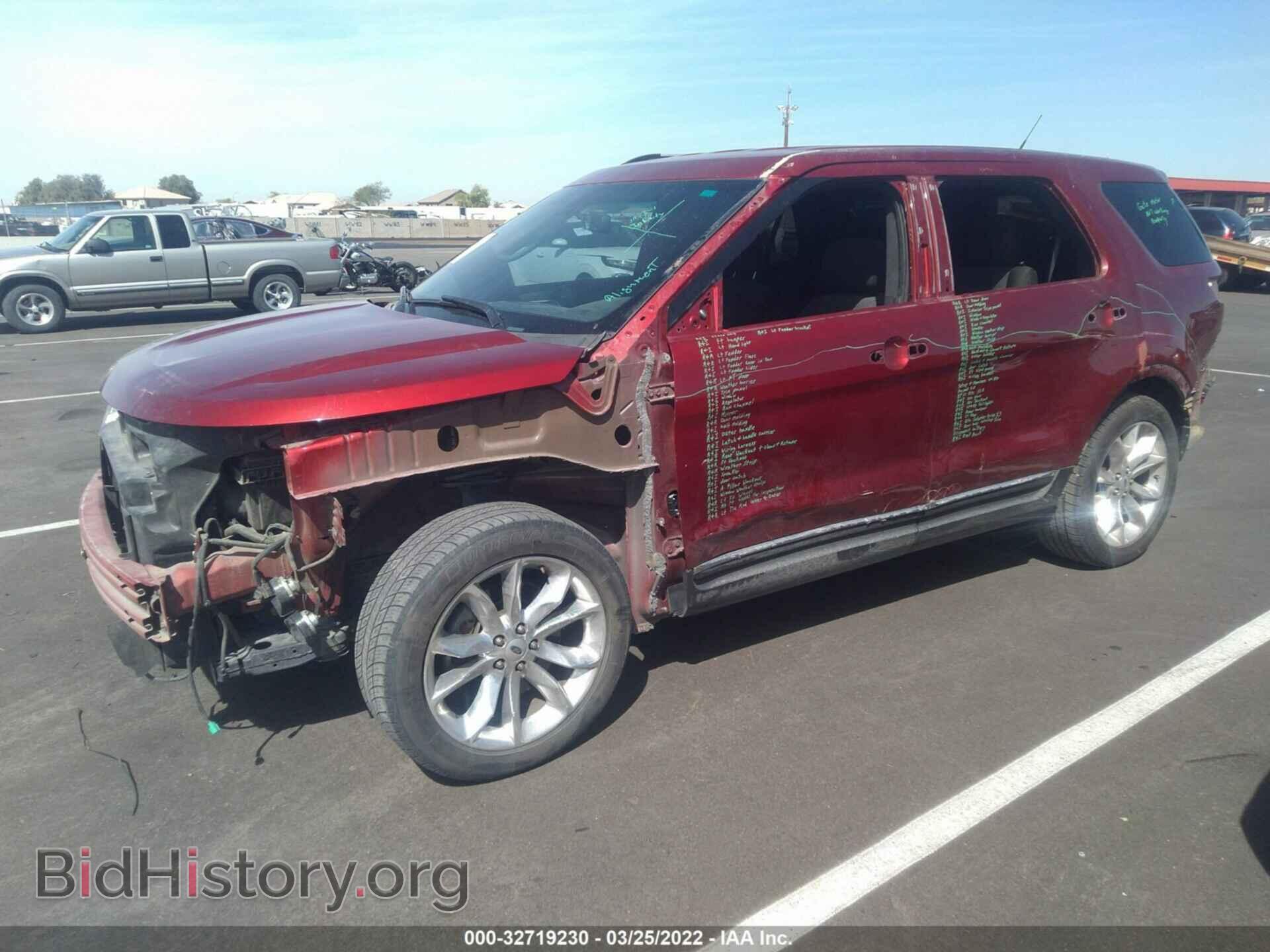 2013 FORD EXPLORER - VIN: 1FM5K7D89DGB43532 - Фото 2