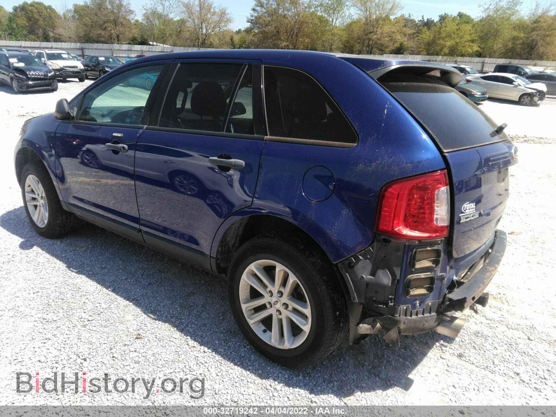 2014 FORD EDGE - VIN: 2FMDK4GC7EBA06575 - Фото 3