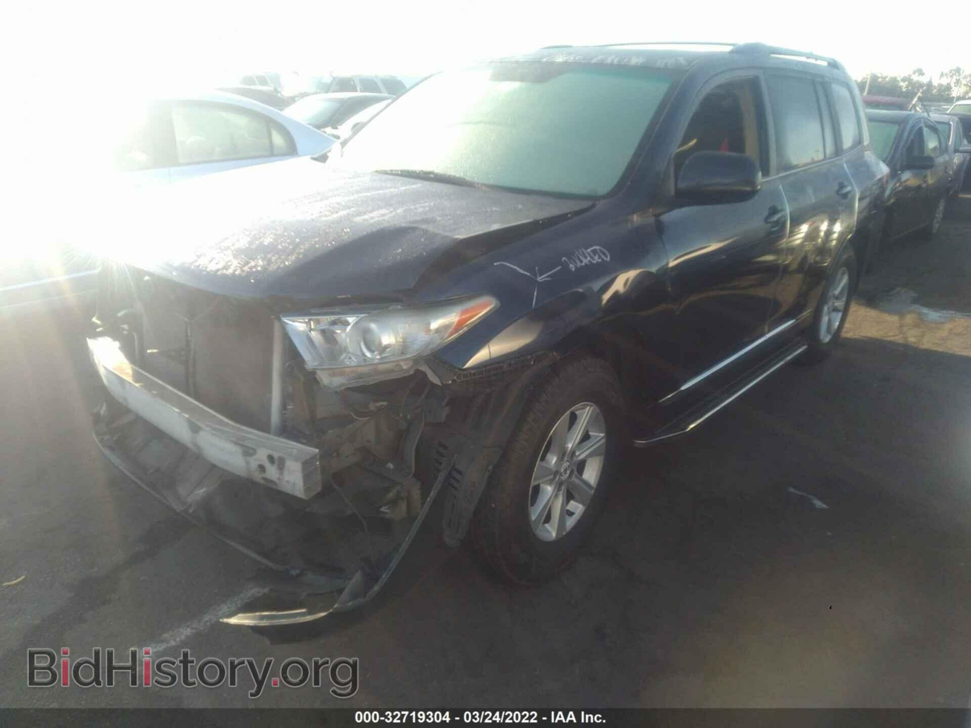 2011 TOYOTA HIGHLANDER - VIN: 5TDZK3EH7BS037628 - Фото 2