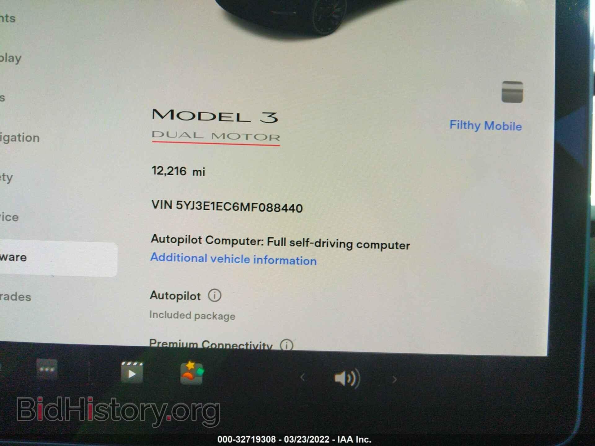 2021 TESLA MODEL 3 - VIN: 5YJ3E1EC6MF088440 - Фото 7