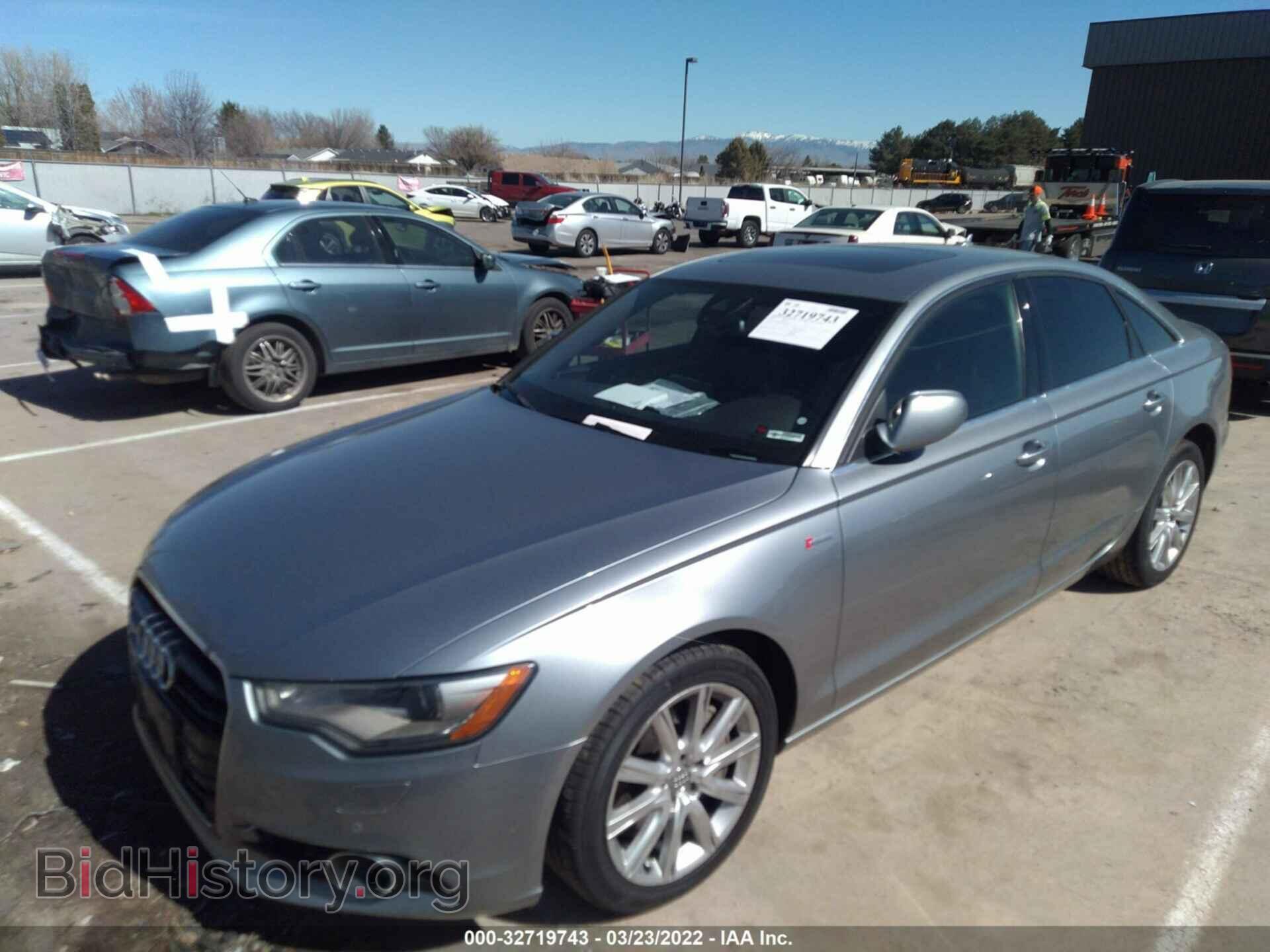 2013 AUDI A6 - VIN: WAUGGBFC9DN124071 - Фото 4