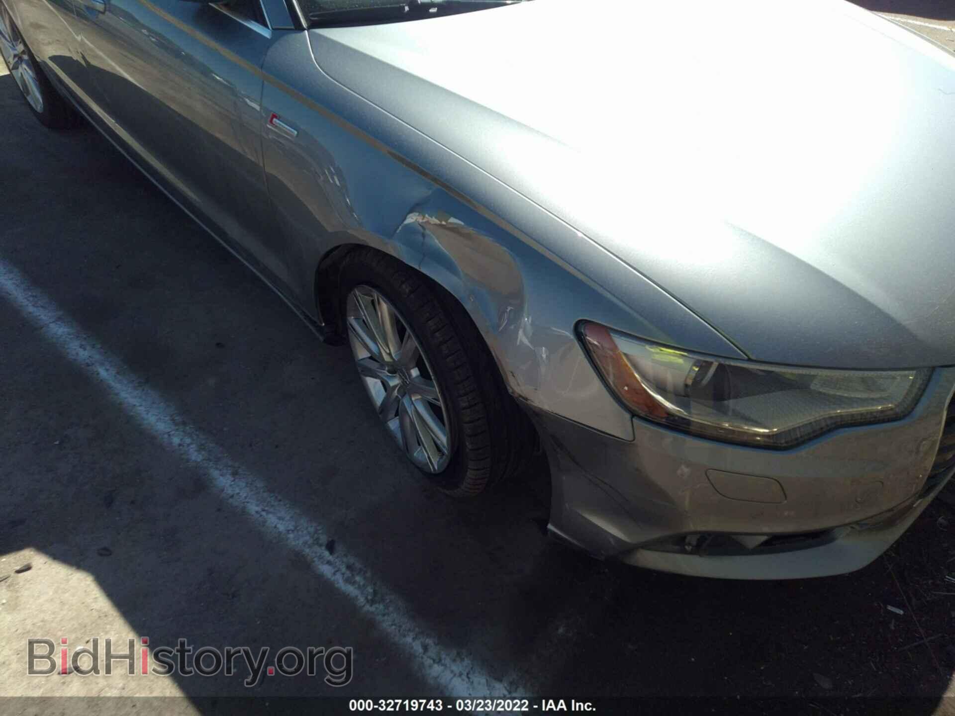2013 AUDI A6 - VIN: WAUGGBFC9DN124071 - Фото 6