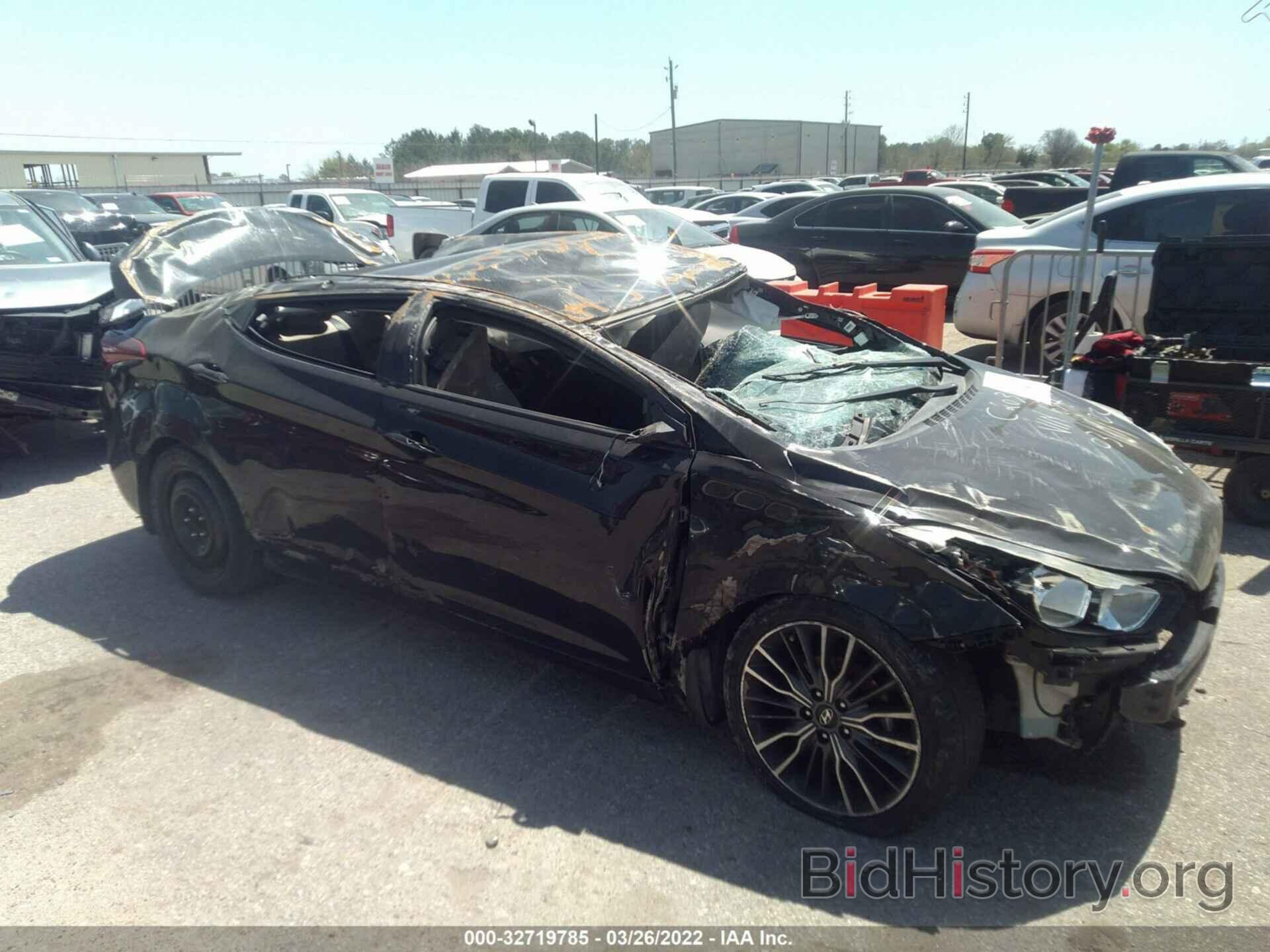 Photo 5NPDH4AE2GH786327 - HYUNDAI ELANTRA 2016