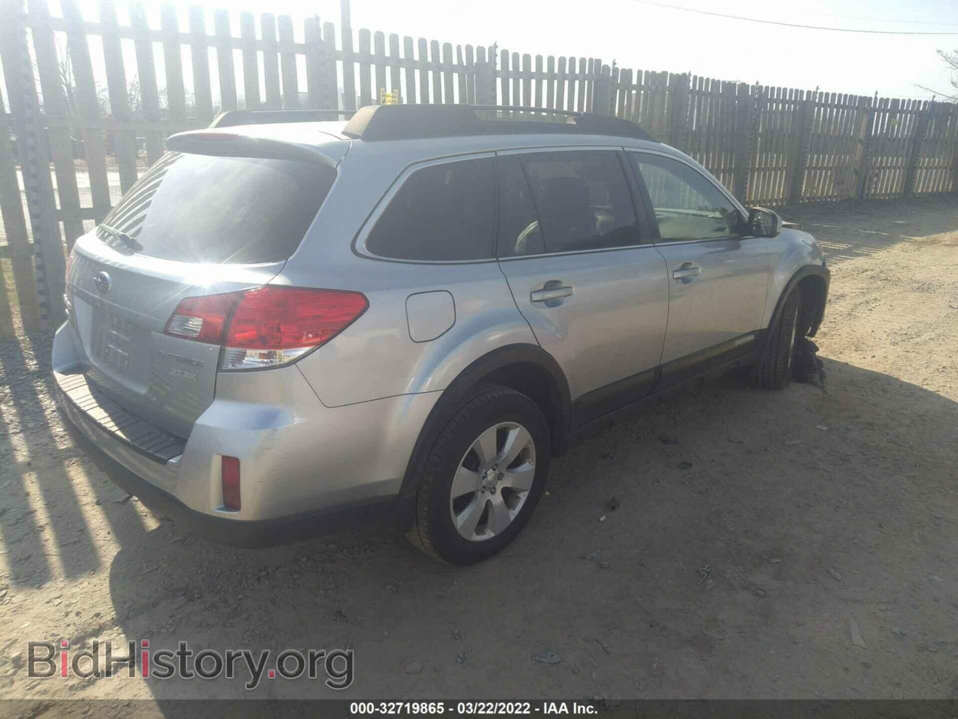 2012 SUBARU OUTBACK - VIN: 4S4BRBGC3C3271837 - Фото 4