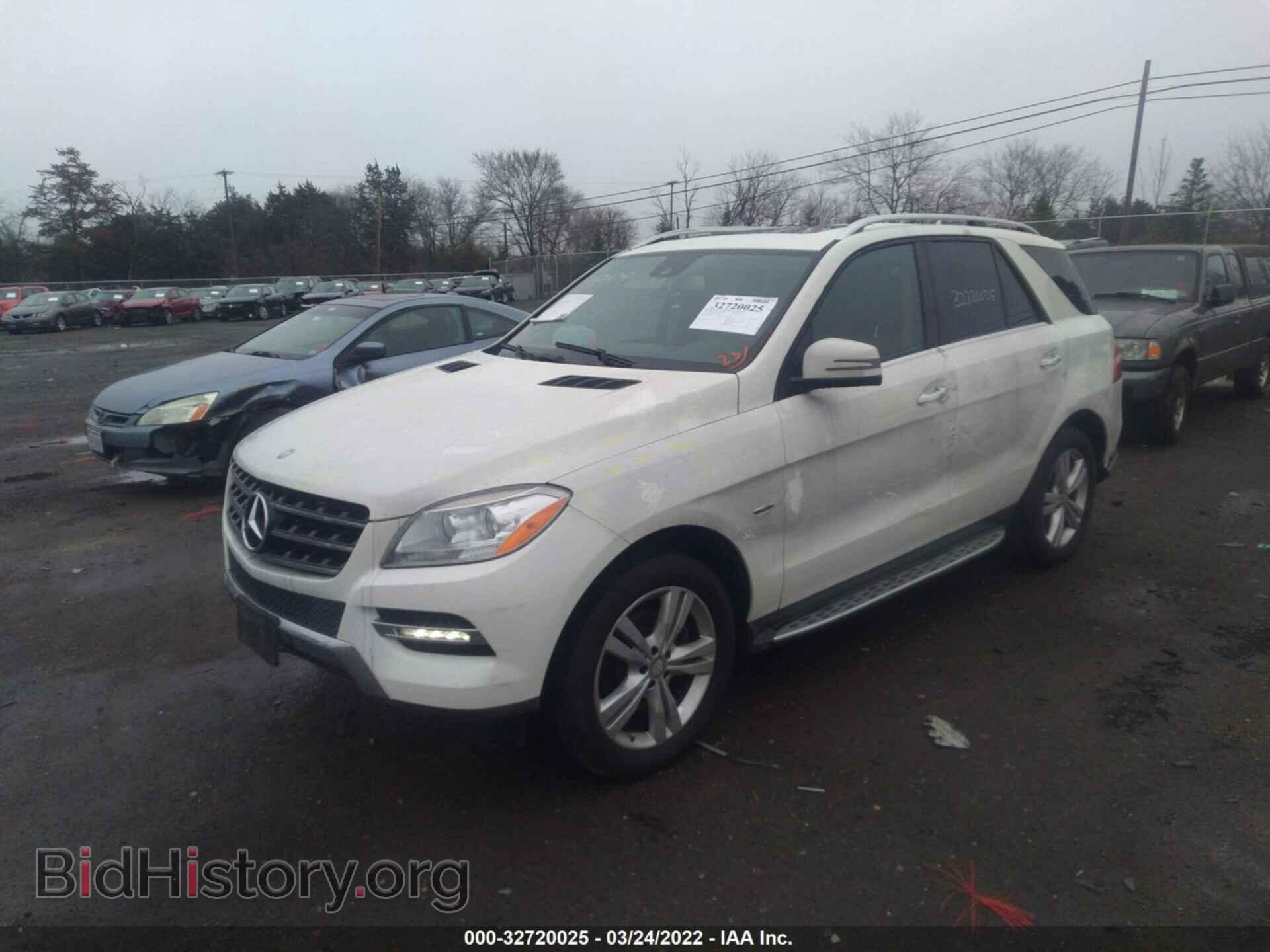 2012 MERCEDES-BENZ M-CLASS - VIN: 4JGDA5HBXCA057365 - Фото 2