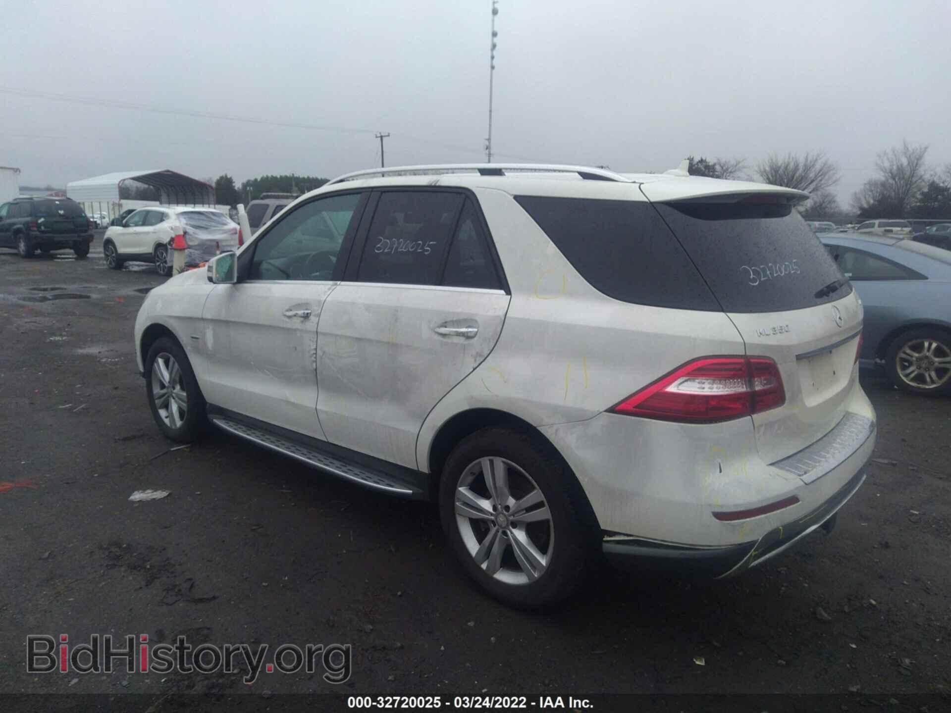2012 MERCEDES-BENZ M-CLASS - VIN: 4JGDA5HBXCA057365 - Фото 3