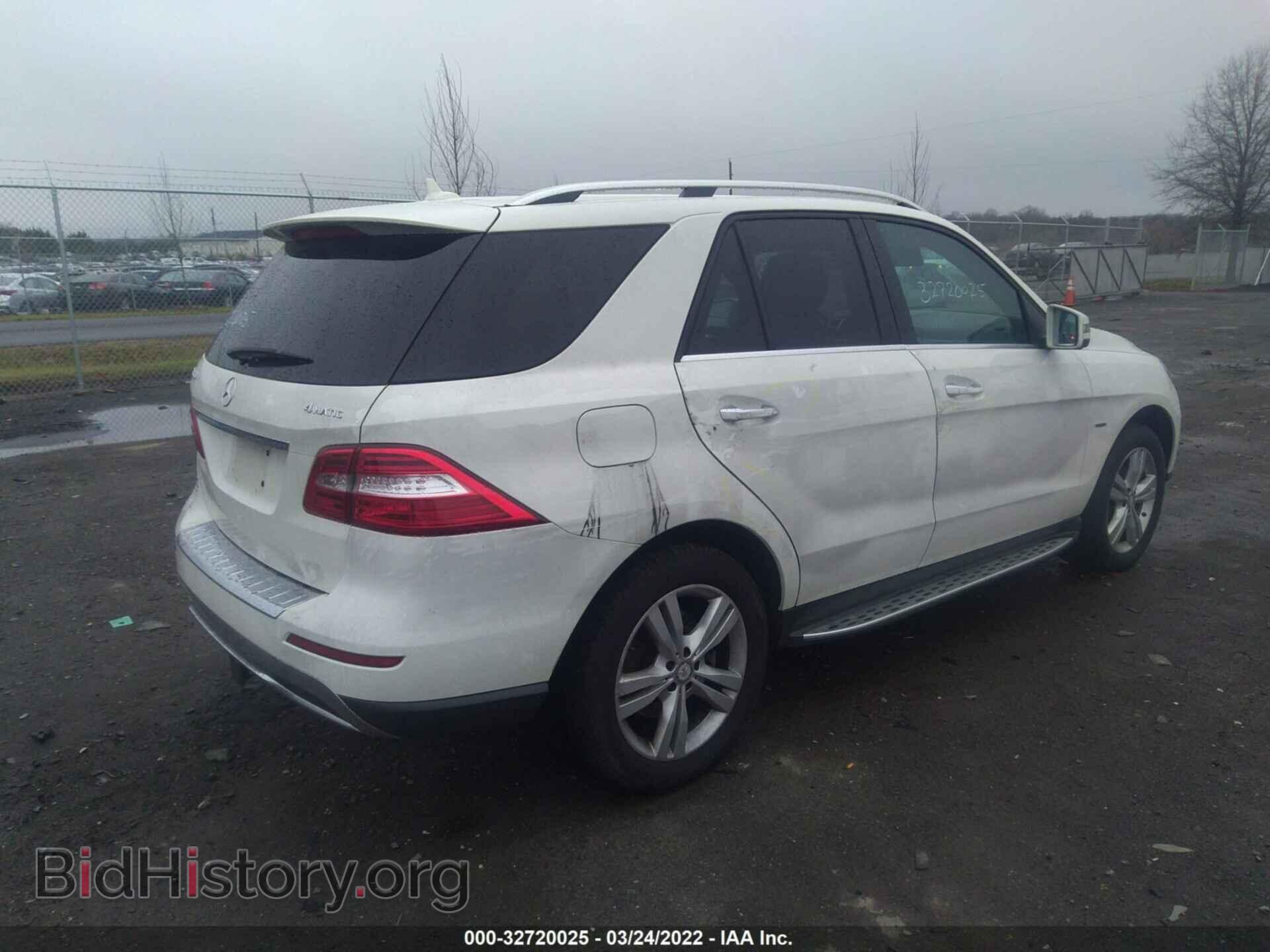 2012 MERCEDES-BENZ M-CLASS - VIN: 4JGDA5HBXCA057365 - Фото 4