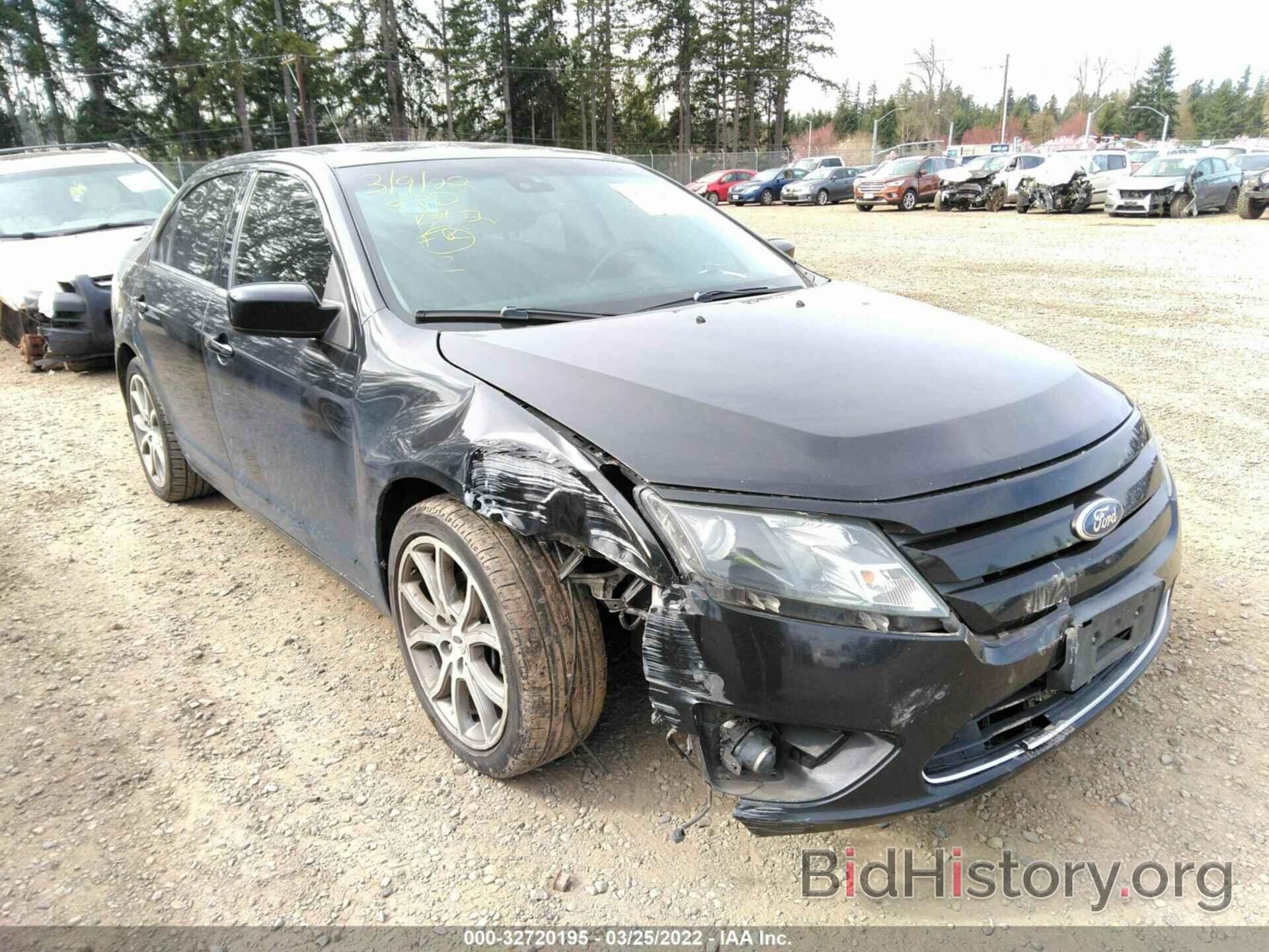 Photo 3FAHP0CG4CR138139 - FORD FUSION 2012