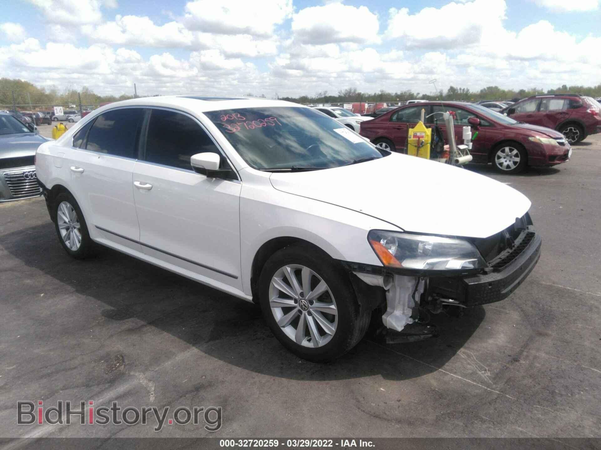 Фотография 1VWCH7A30DC054830 - VOLKSWAGEN PASSAT 2013