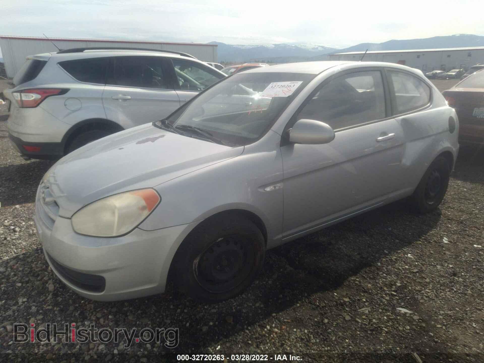 2007 HYUNDAI ACCENT - VIN: KMHCM36C57U045504 - Фото 2