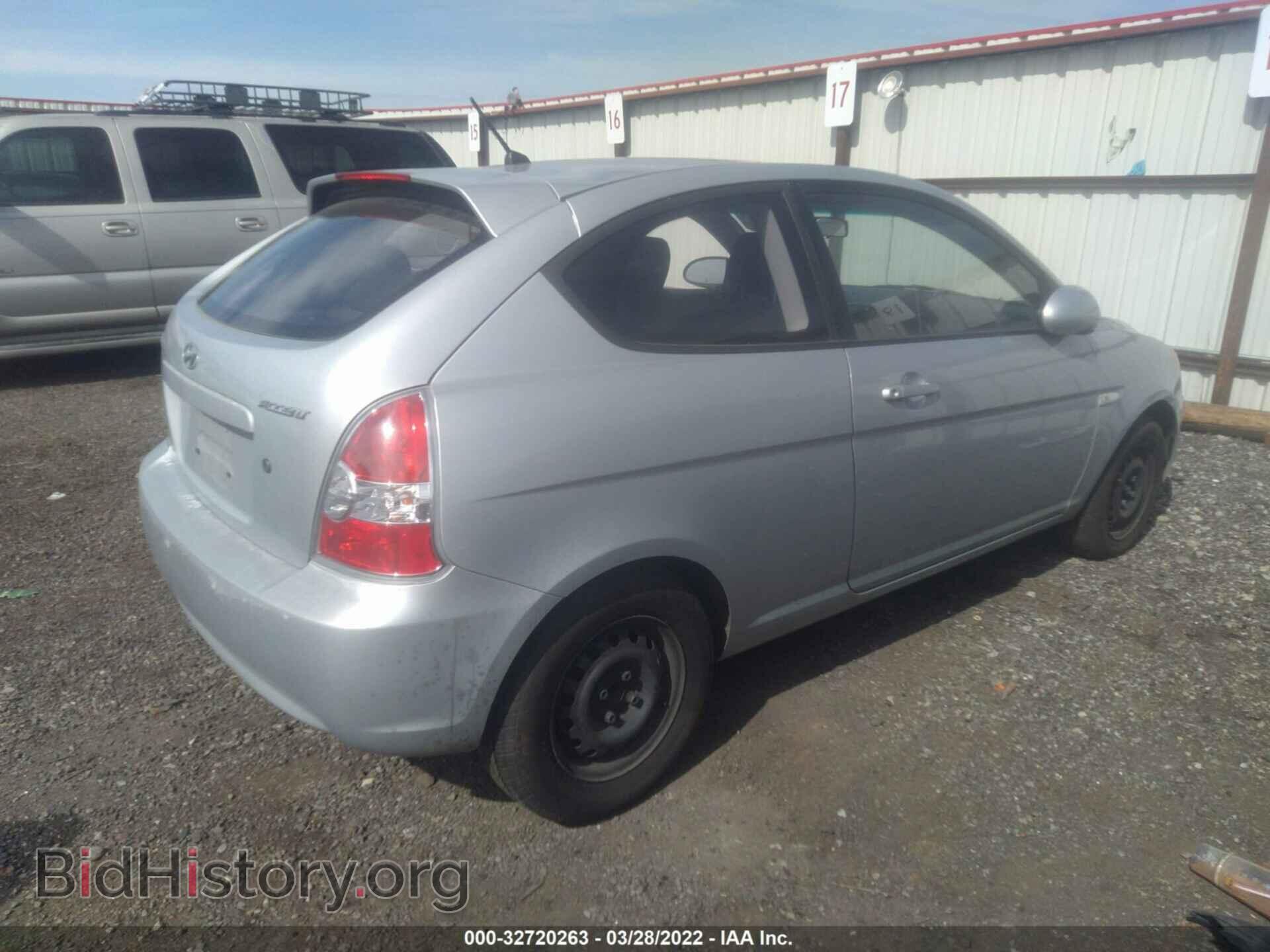2007 HYUNDAI ACCENT - VIN: KMHCM36C57U045504 - Фото 4