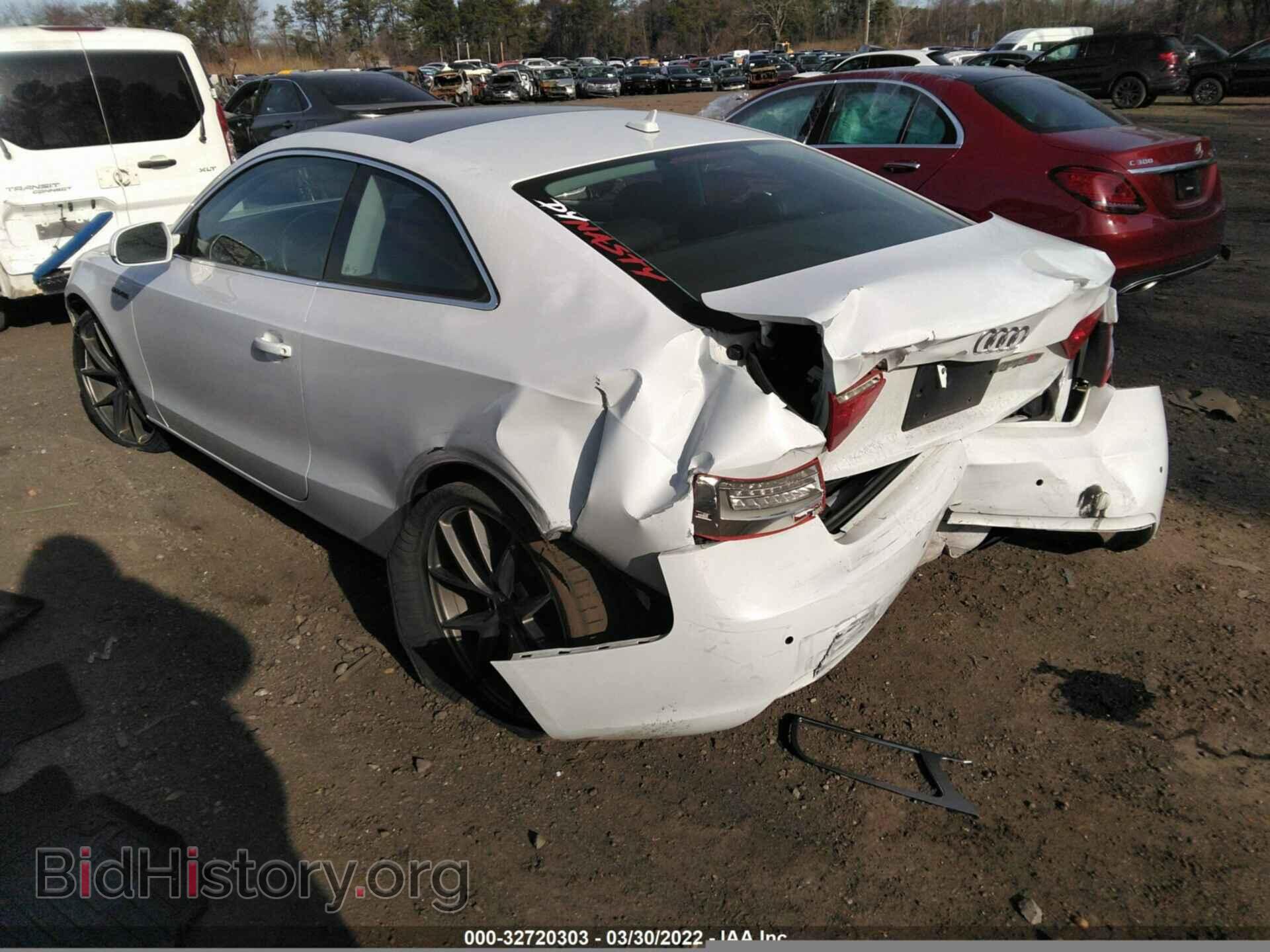 2013 AUDI A5 - VIN: WAULFAFR2DA041752 - Photo 3