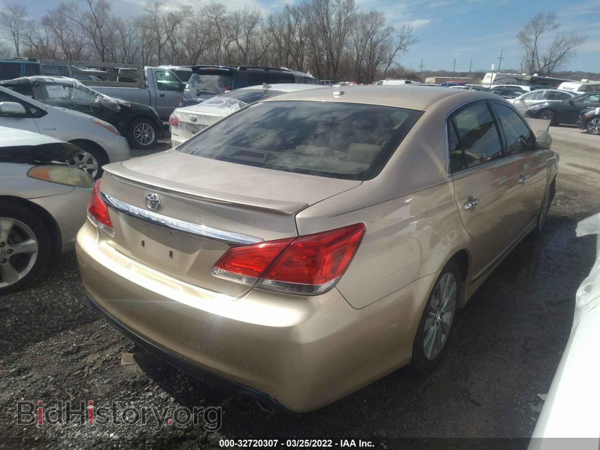 2012 TOYOTA AVALON - VIN: 4T1BK3DB9CU458905 - Фото 4