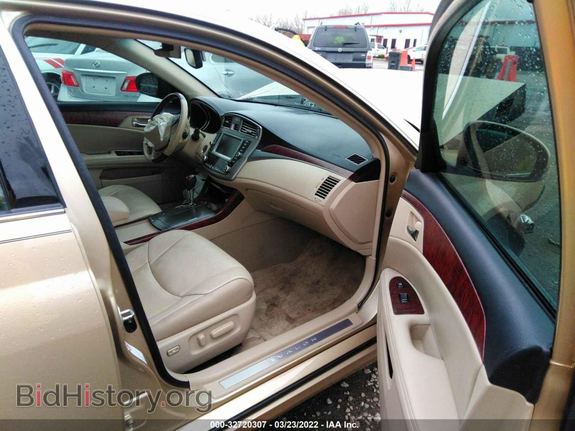 2012 TOYOTA AVALON - VIN: 4T1BK3DB9CU458905 - Фото 5