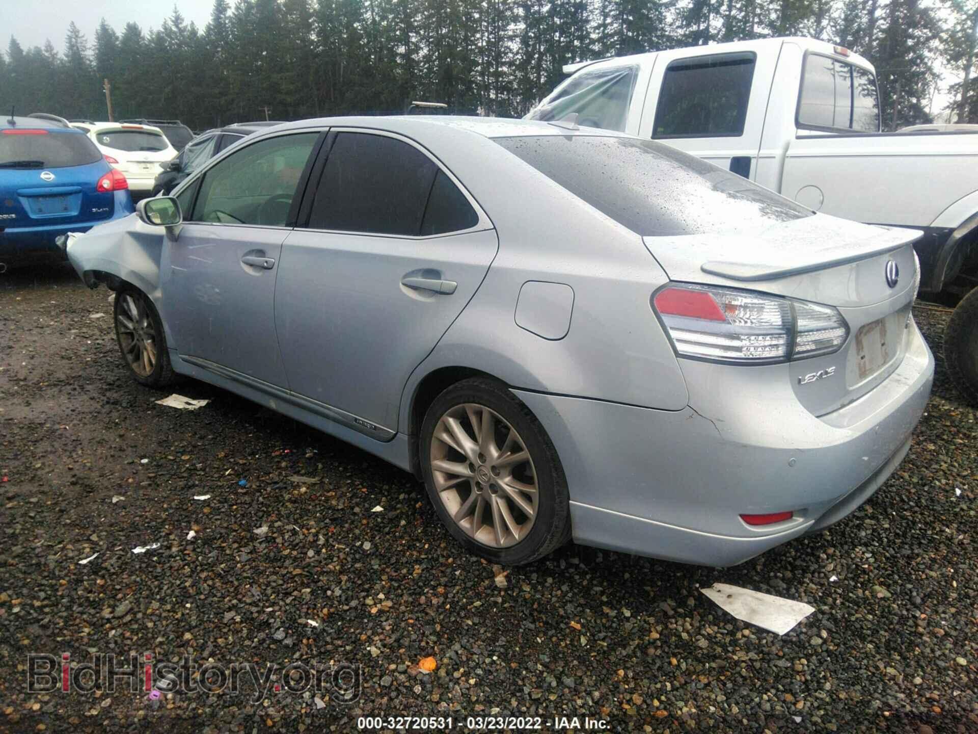 2010 LEXUS HS 250H - VIN: JTHBB1BA4A2009822 - Фото 3