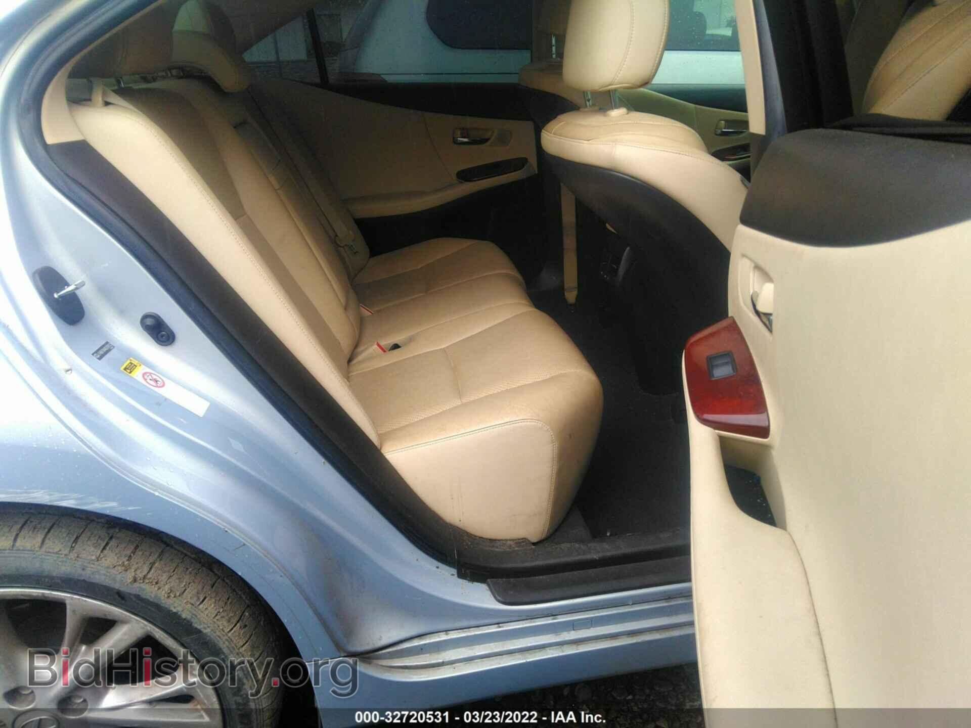 2010 LEXUS HS 250H - VIN: JTHBB1BA4A2009822 - Фото 8