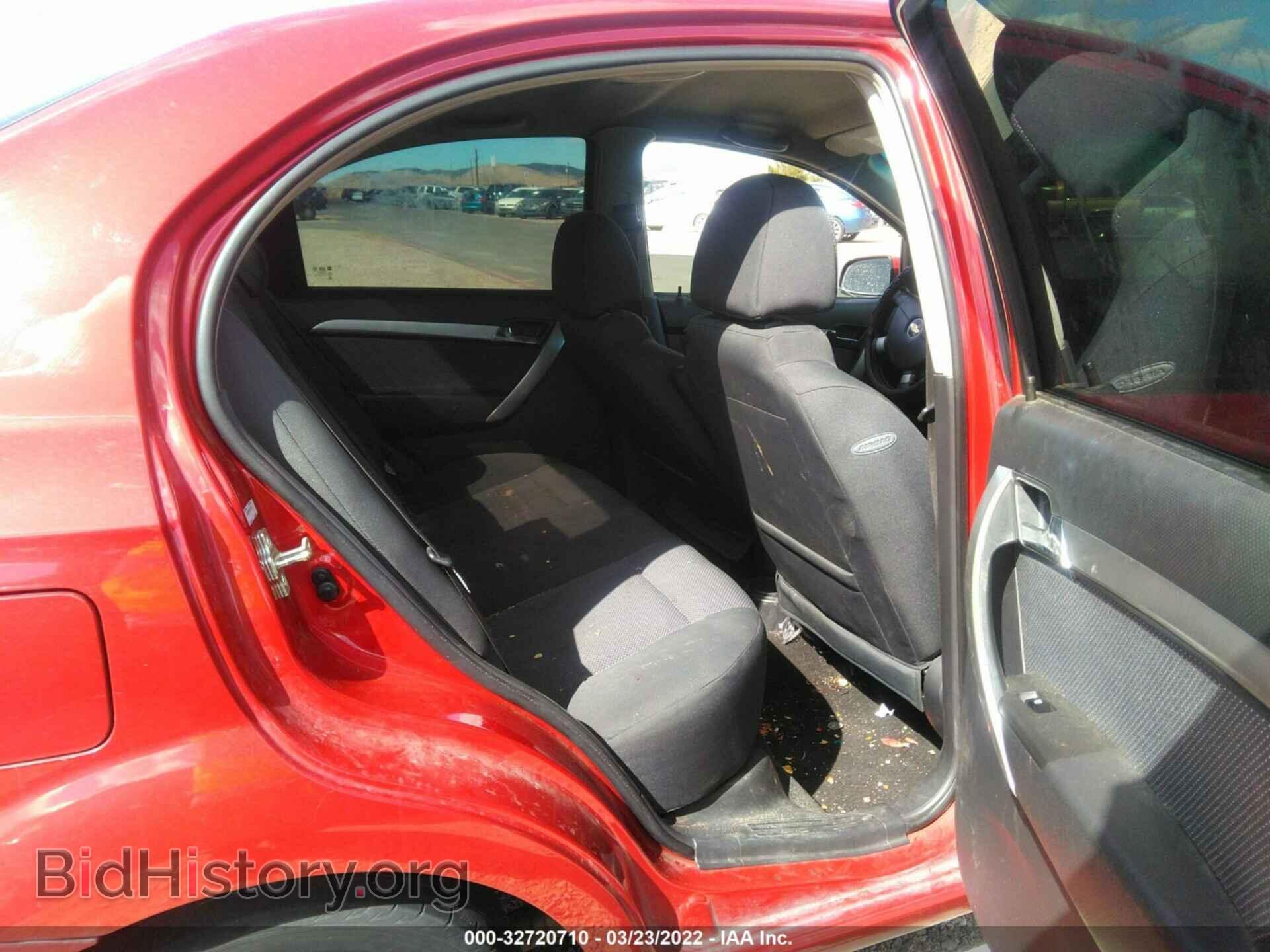 2010 CHEVROLET AVEO - VIN: KL1TD5DE1AB111724 - Фото 8