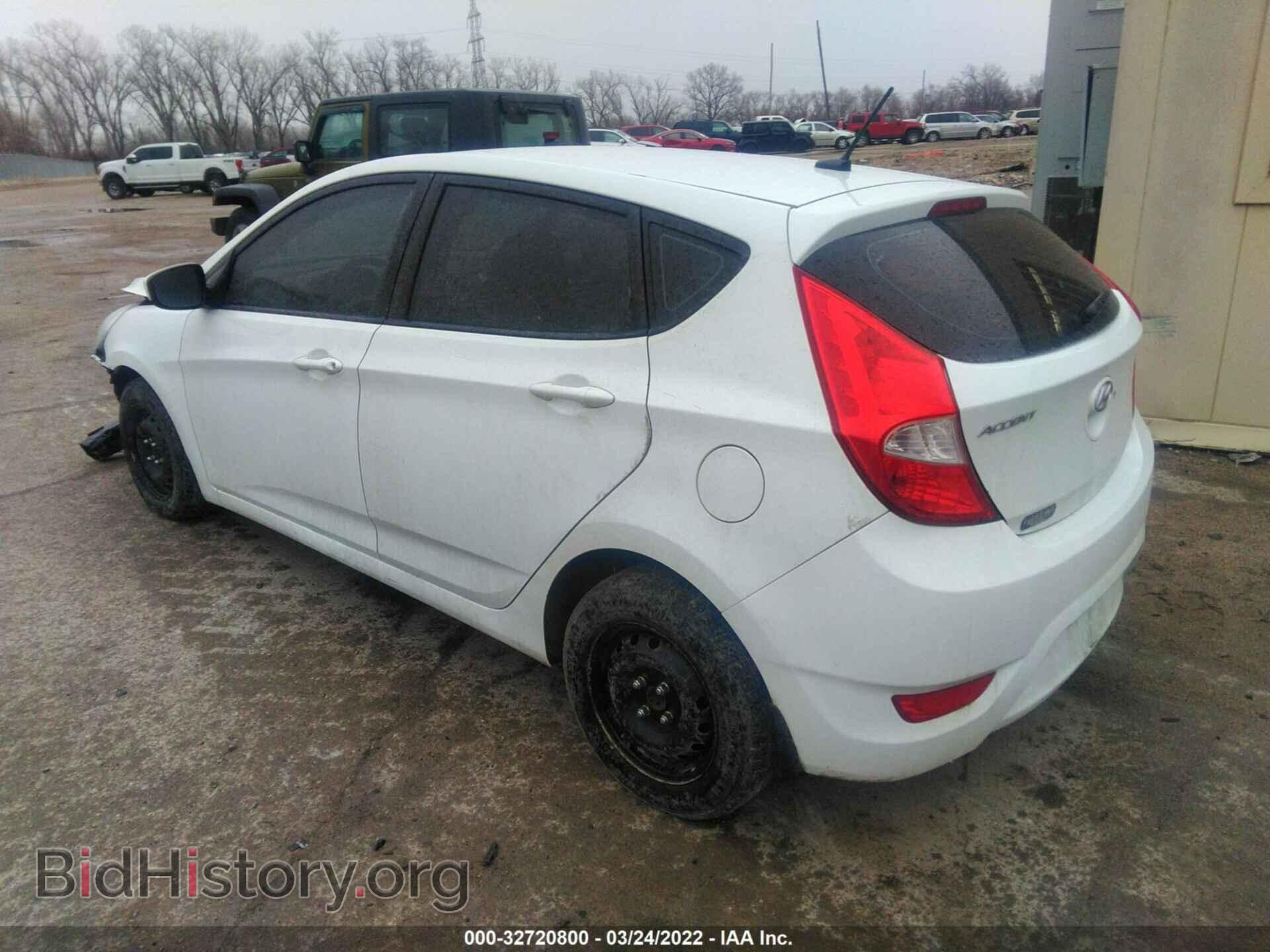 2012 HYUNDAI ACCENT - VIN: KMHCT5AE3CU015807 - Фото 3