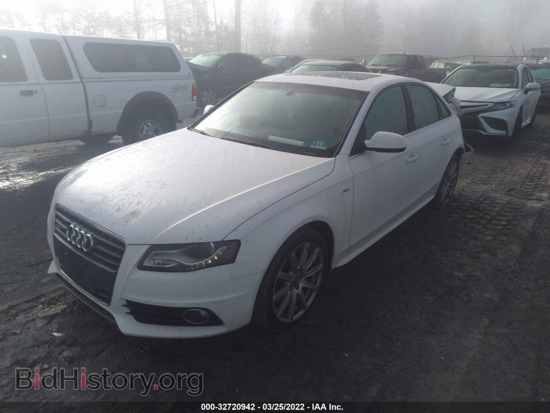 2012 AUDI A4 - VIN: WAUFFAFL2CN009576 - Фото 2