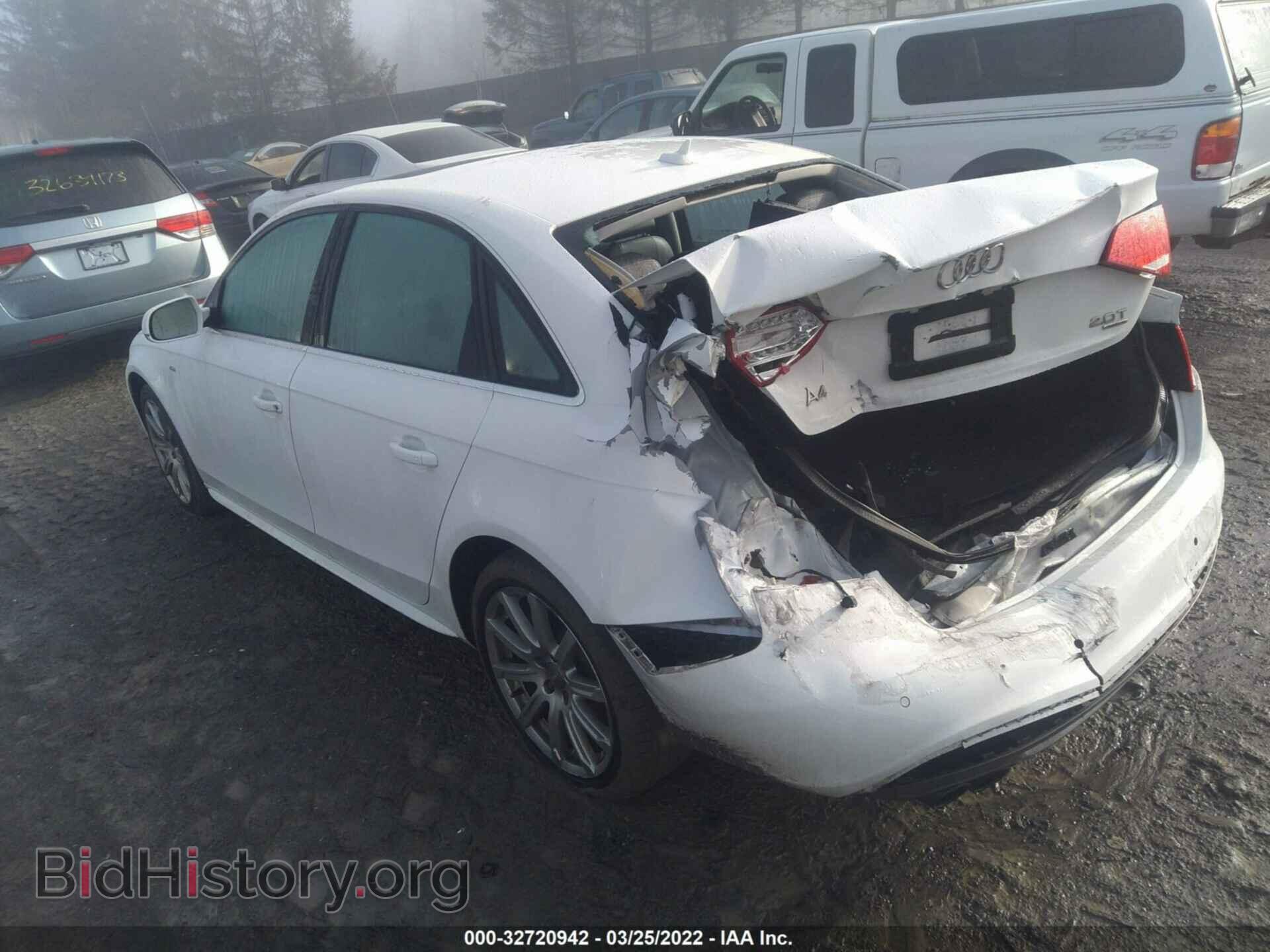 2012 AUDI A4 - VIN: WAUFFAFL2CN009576 - Фото 3