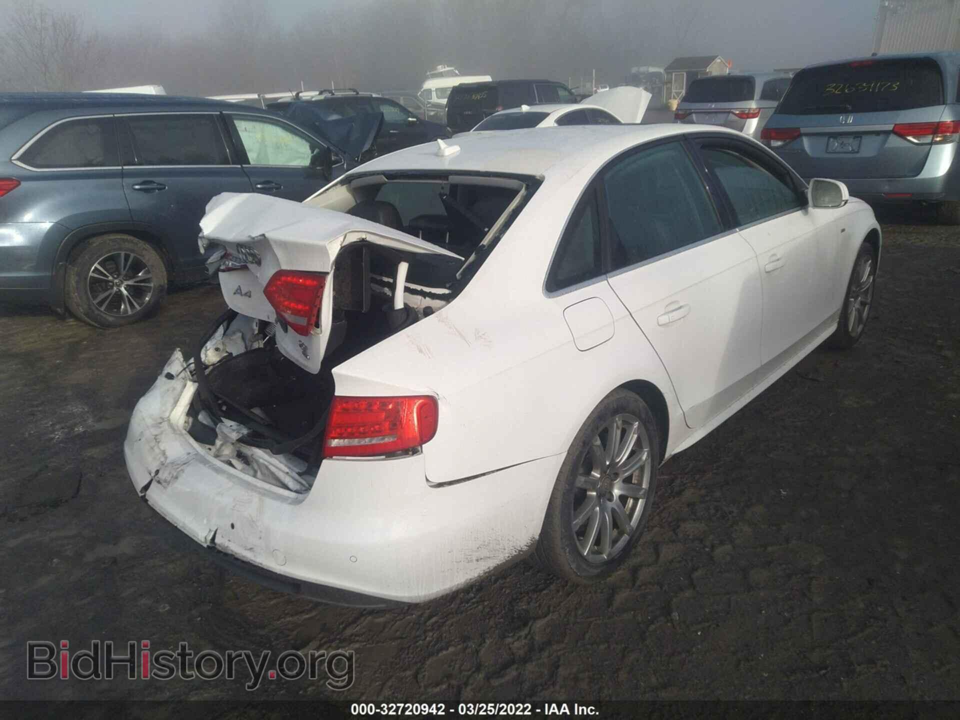 2012 AUDI A4 - VIN: WAUFFAFL2CN009576 - Фото 4