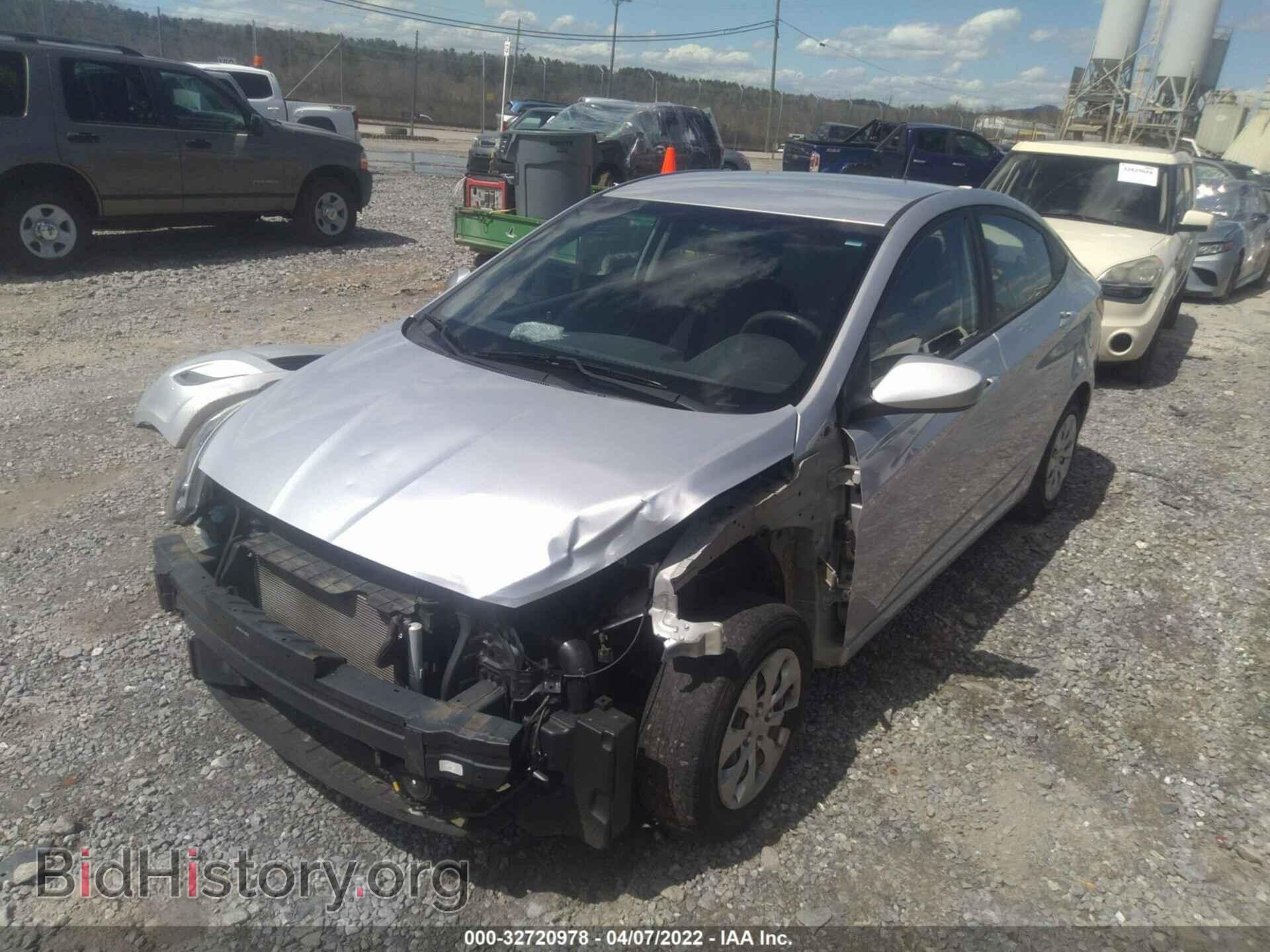2016 HYUNDAI ACCENT - VIN: KMHCT4AE4GU044233 - Фото 2