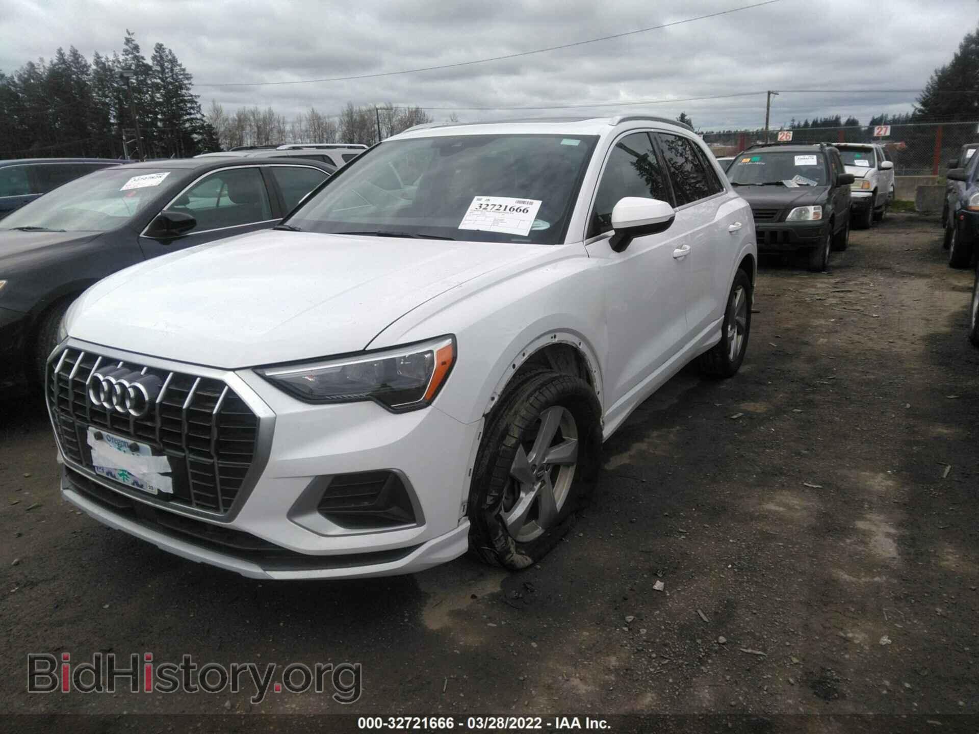 2020 AUDI Q3 - VIN: WA1AECF30L1038331 - Фото 2