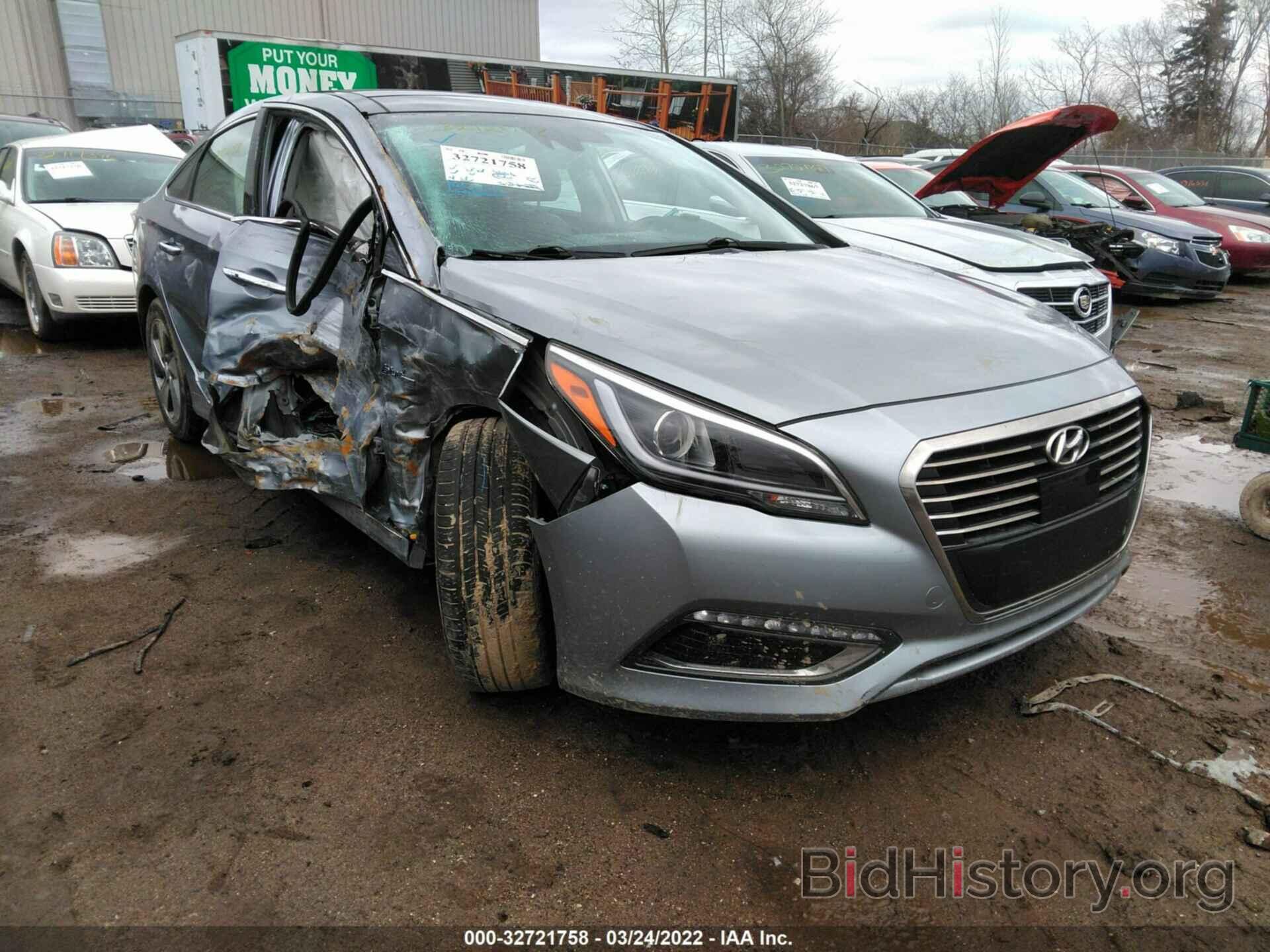 Photo KMHE34L10GA020256 - HYUNDAI SONATA HYBRID 2016