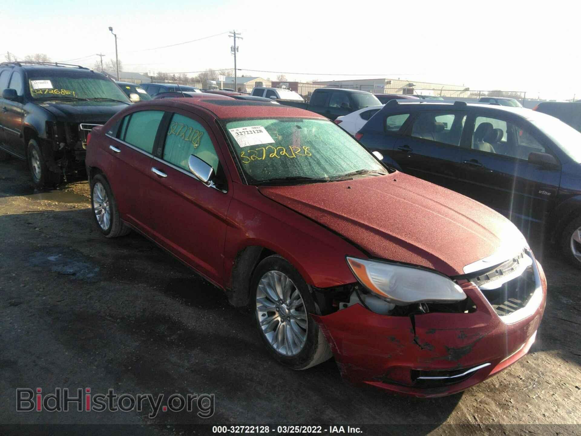 Photo 1C3CCBCB5CN140652 - CHRYSLER 200 2012