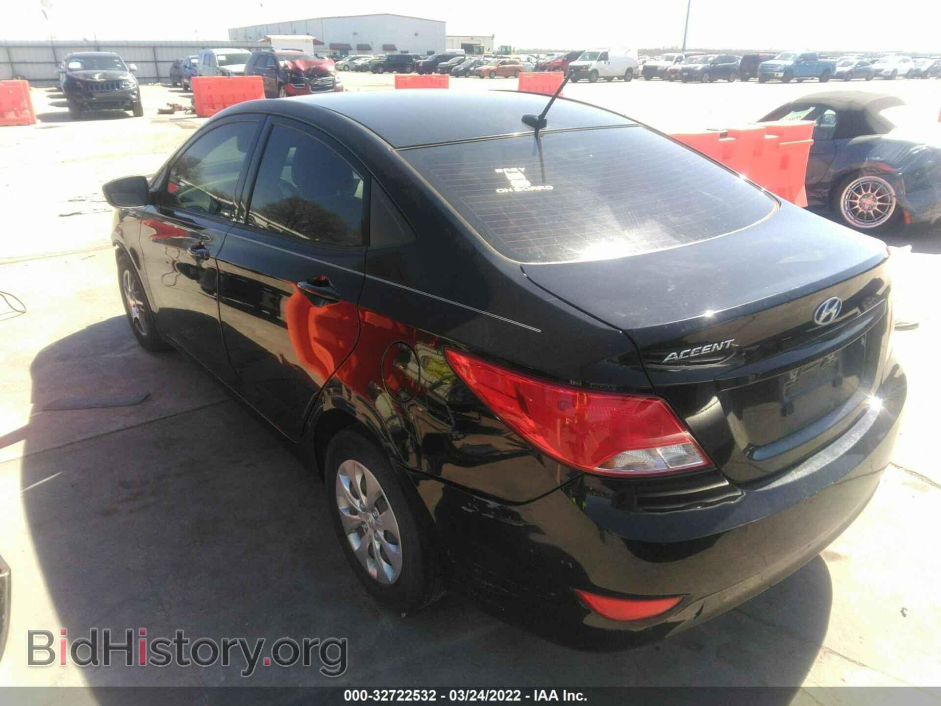 2015 HYUNDAI ACCENT - VIN: KMHCT4AE4FU928011 - Фото 3