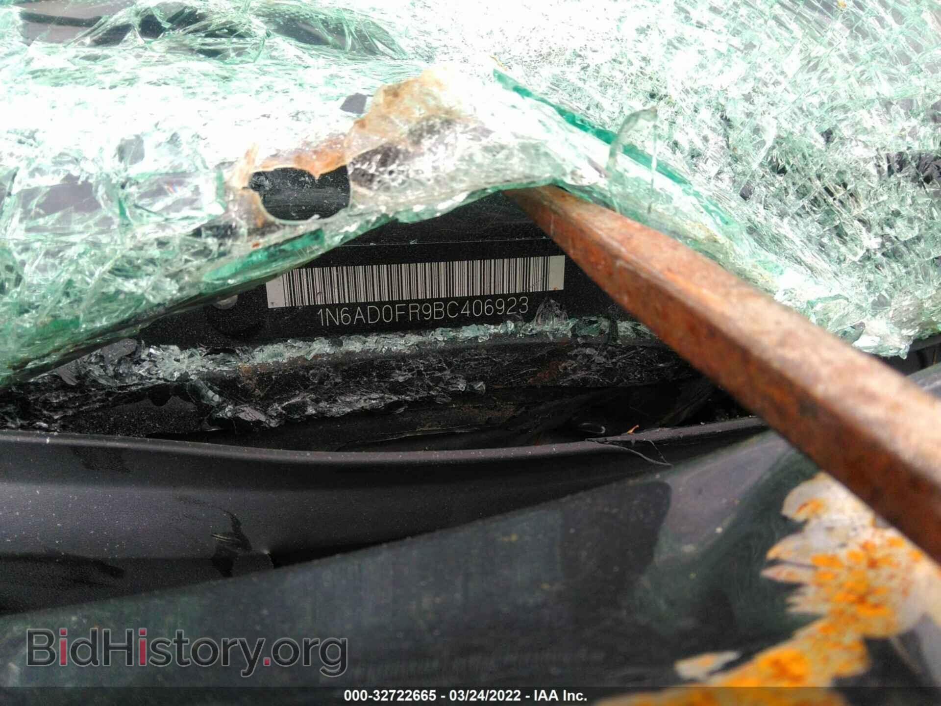 2011 NISSAN FRONTIER - VIN: 1N6AD0FR9BC406923 - Фото 9