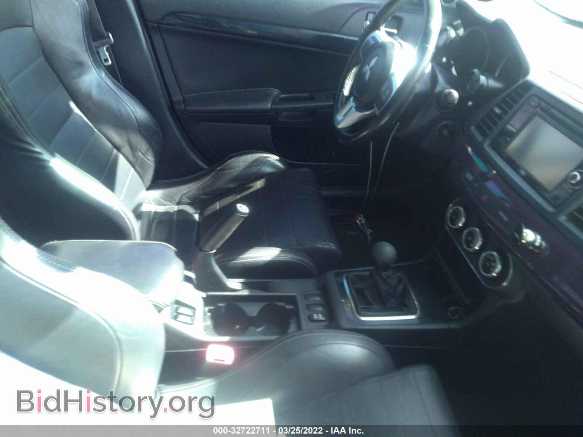 2014 MITSUBISHI LANCER EVOLUTION - VIN: JA32W8FV4EU007590 - Фото 5