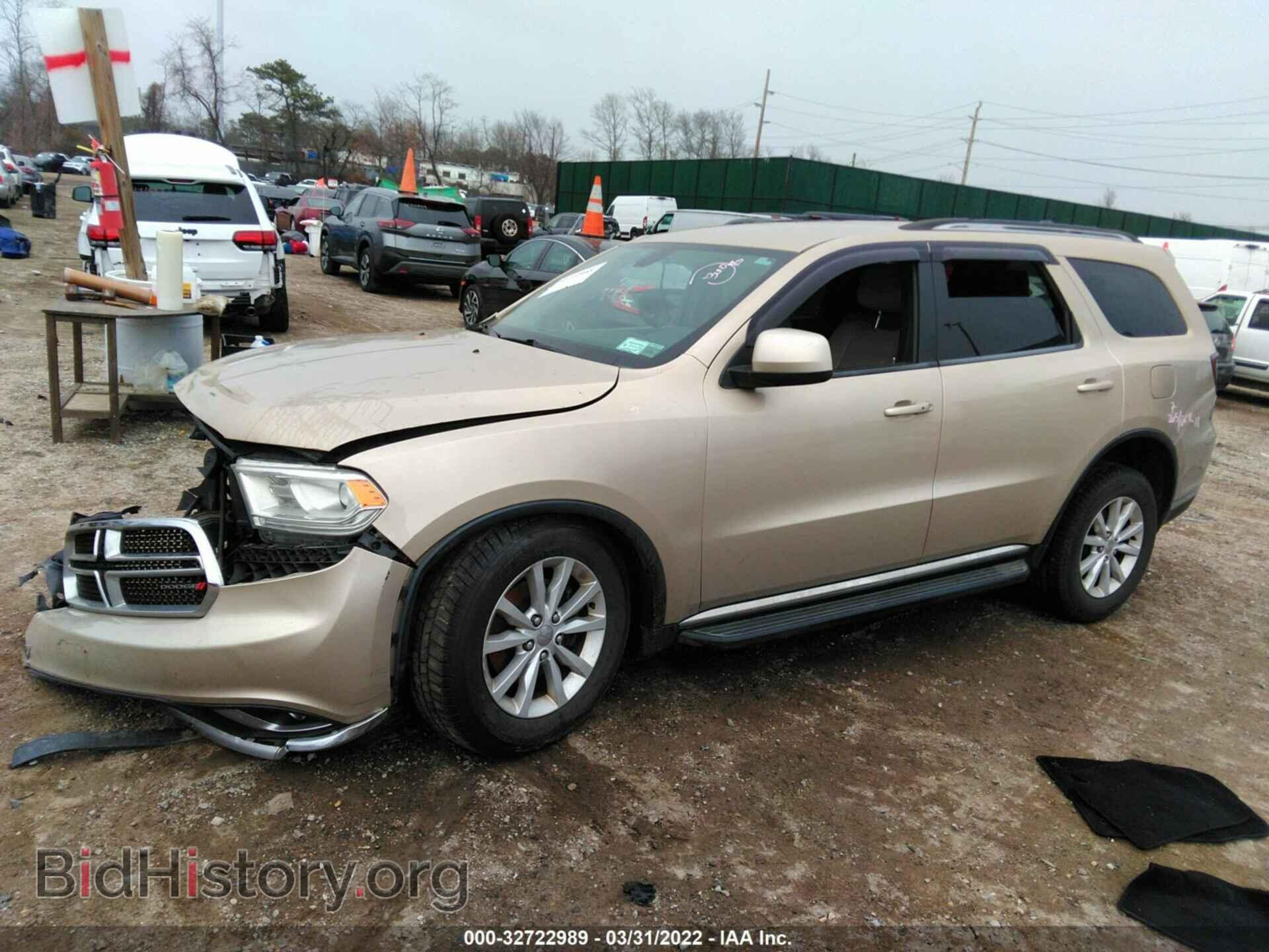 2014 DODGE DURANGO - VIN: 1C4RDJAG9EC345966 - Photo 2