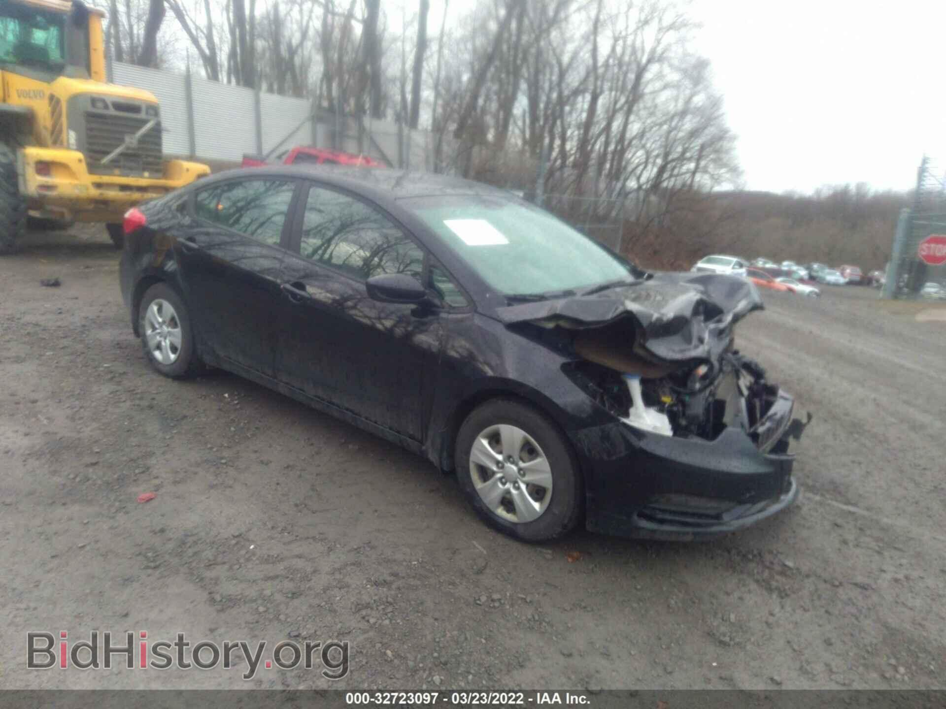 Фотография KNAFK4A60F5367522 - KIA FORTE 2015