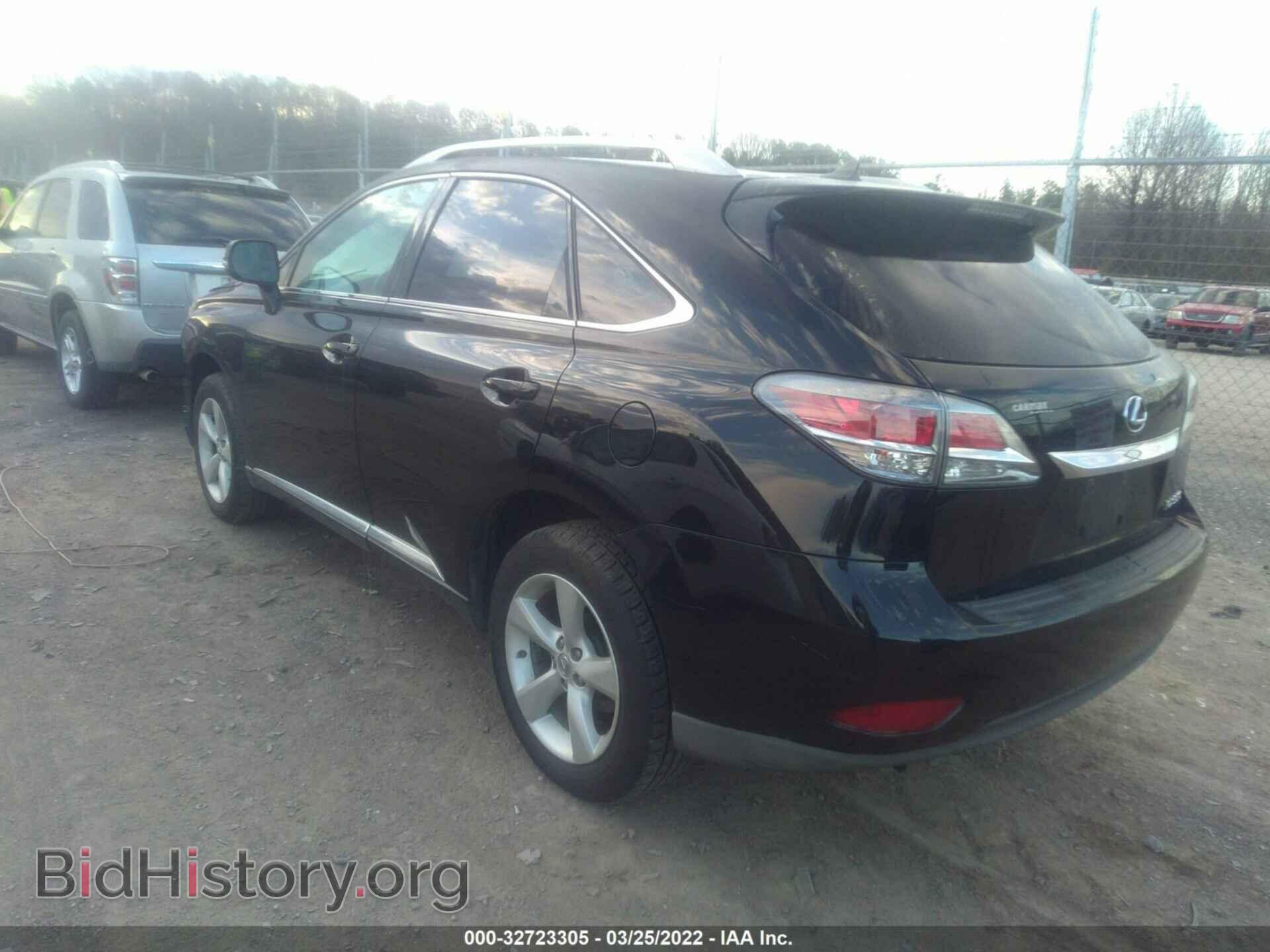 2013 LEXUS RX 350 - VIN: 2T2BK1BA2DC216275 - Фото 3
