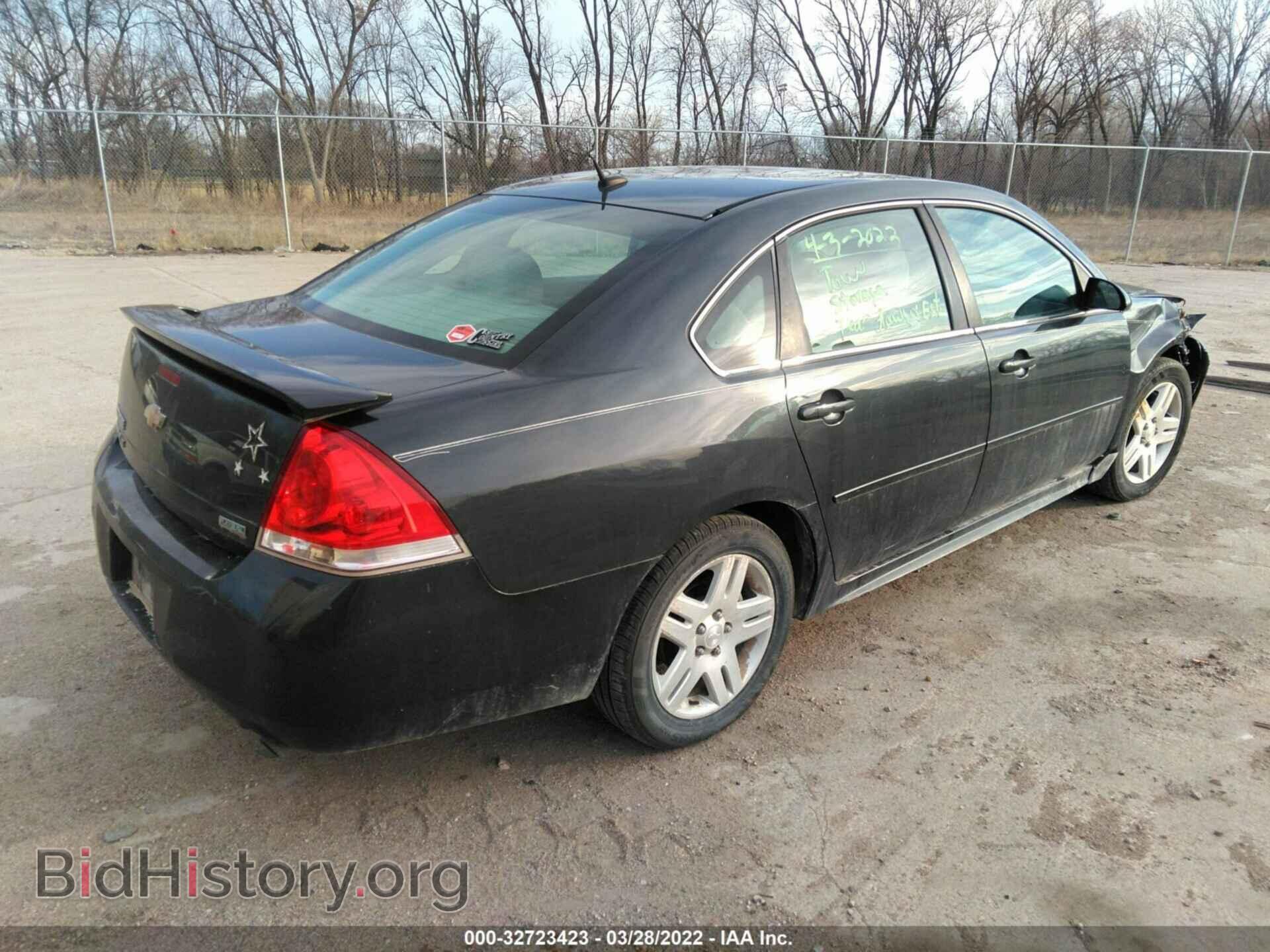2012 CHEVROLET IMPALA - VIN: 2G1WB5E37C1208706 - Фото 4
