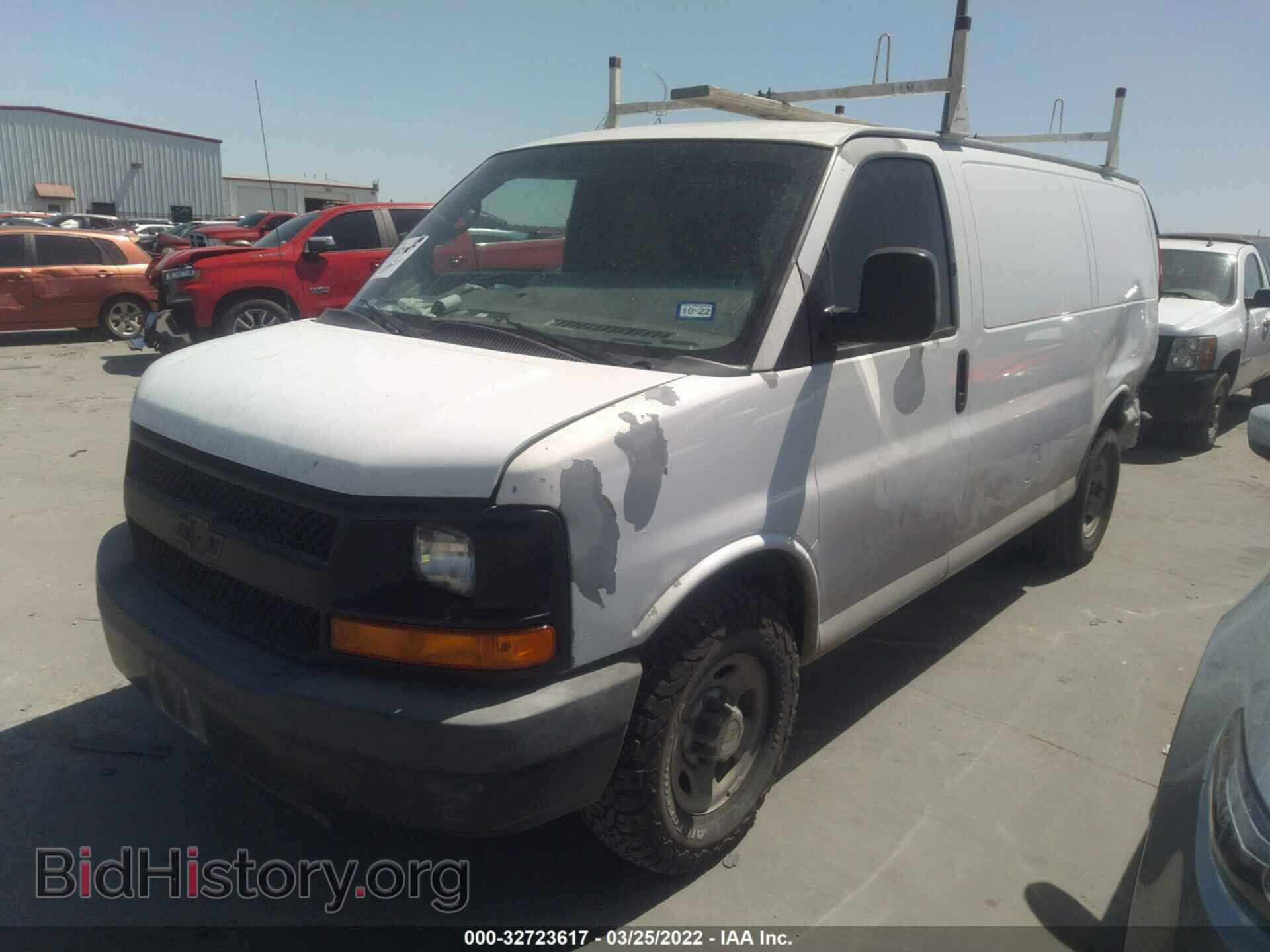 2013 CHEVROLET EXPRESS CARGO VAN - VIN: 1GCWGFCA7D1145565 - Фото 2