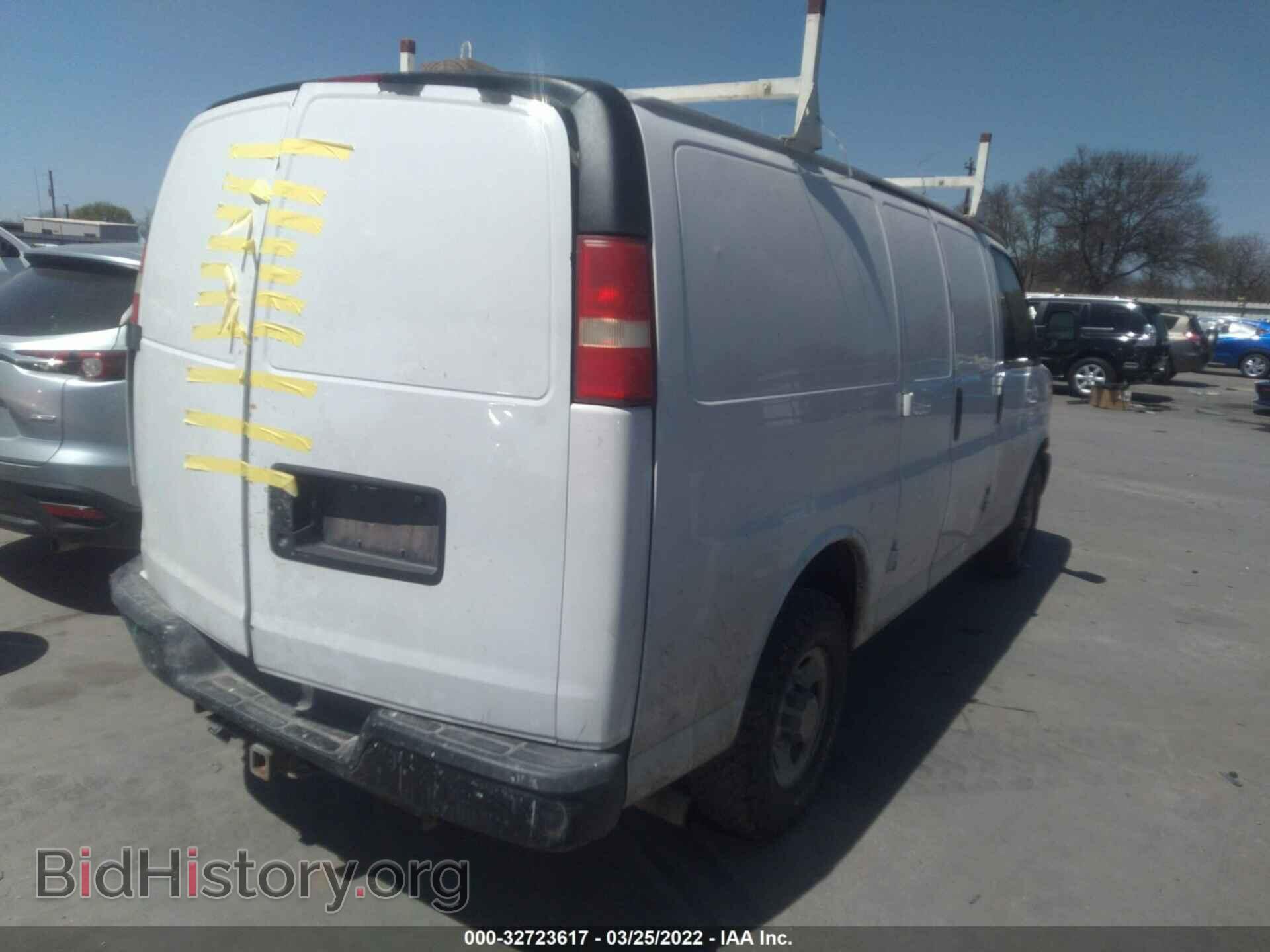 2013 CHEVROLET EXPRESS CARGO VAN - VIN: 1GCWGFCA7D1145565 - Фото 4