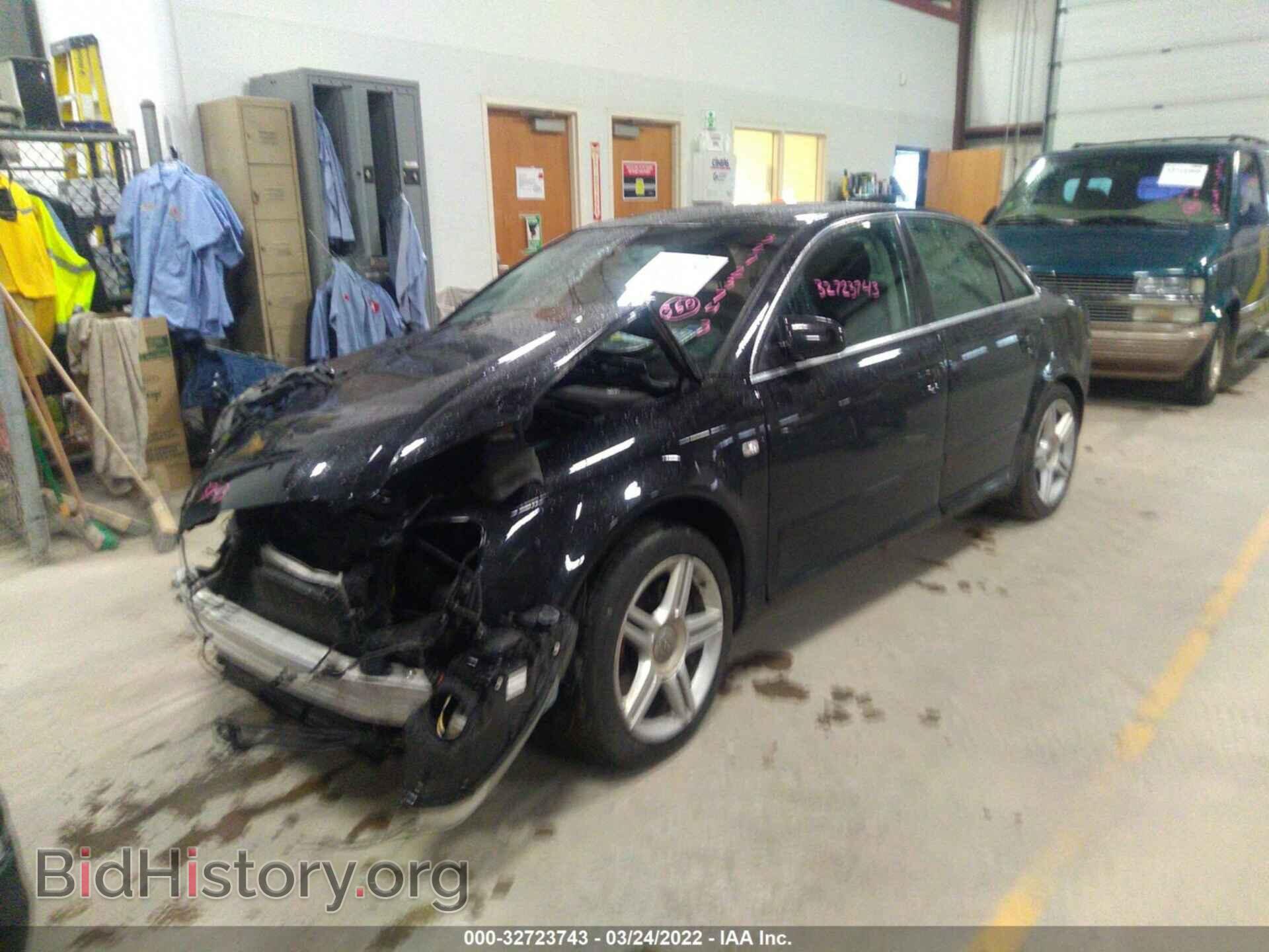2008 AUDI A4 - VIN: WAUDF78E98A010845 - Фото 2