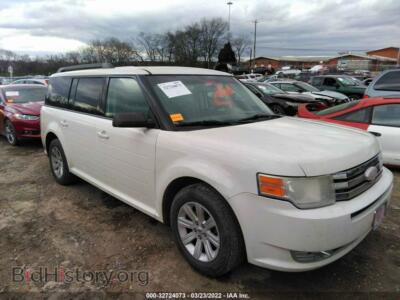 2011 Ford FLEX SE, white — VIN 2FMGK5BC9BBD34649, IAAI
