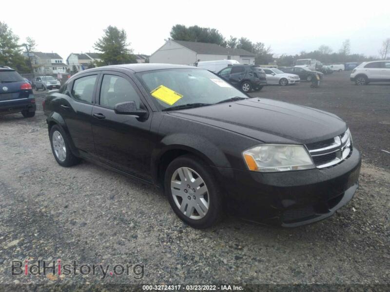 2012 Dodge AVENGER SE (VIN 1C3CDZAB3CN266243) — фото 1 из 11, IAAI, повреждение: задняя часть