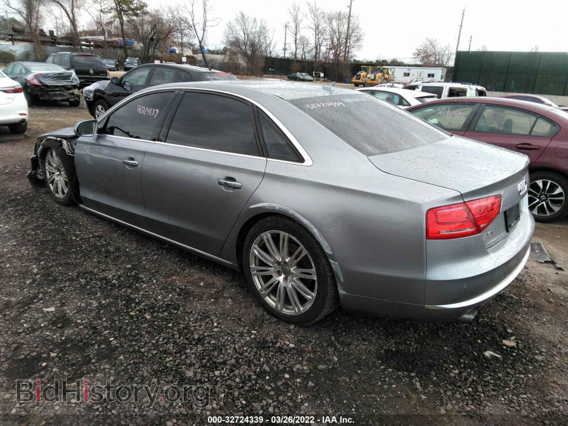 2013 AUDI A8 L - VIN: WAURGAFD9DN013029 - Фото 3