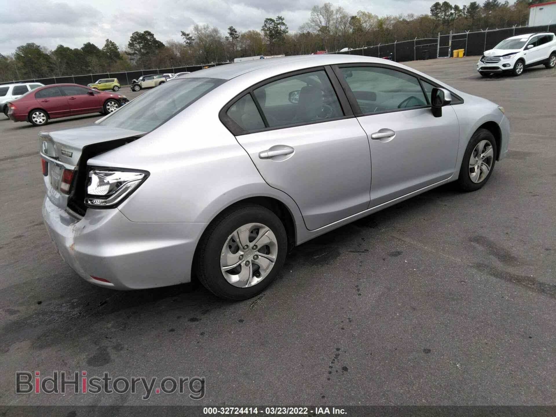 2013 HONDA CIVIC SDN - VIN: 2HGFB2F53DH595061 - Фото 4