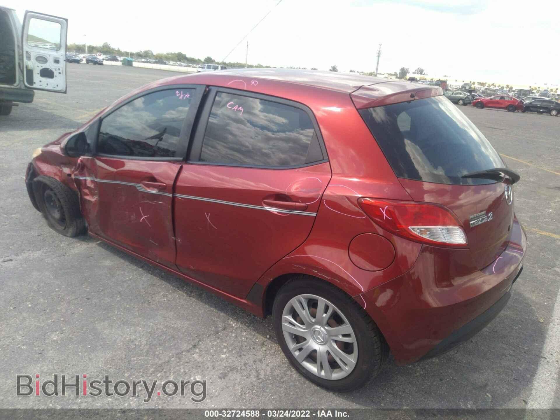2014 MAZDA MAZDA2 - VIN: JM1DE1KY5E0179669 - Фото 3
